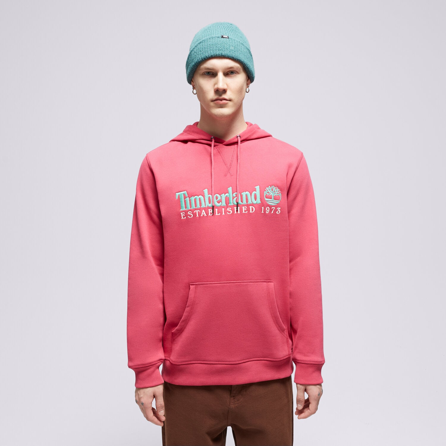 Herren TIMBERLAND HOODIE LS 50TH ANNIVERSARY EST. 1973 TB0A6S5WED21 Rosa