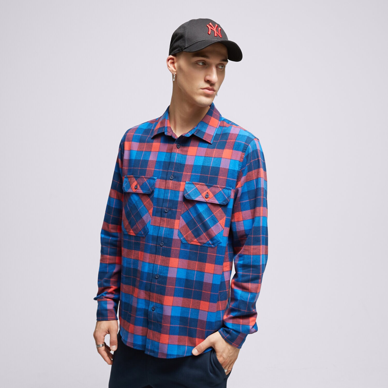 Herren Hemd HELLY HANSEN HEMD LOKKA ORGANIC FLANNEL LS 62731_101 Rot