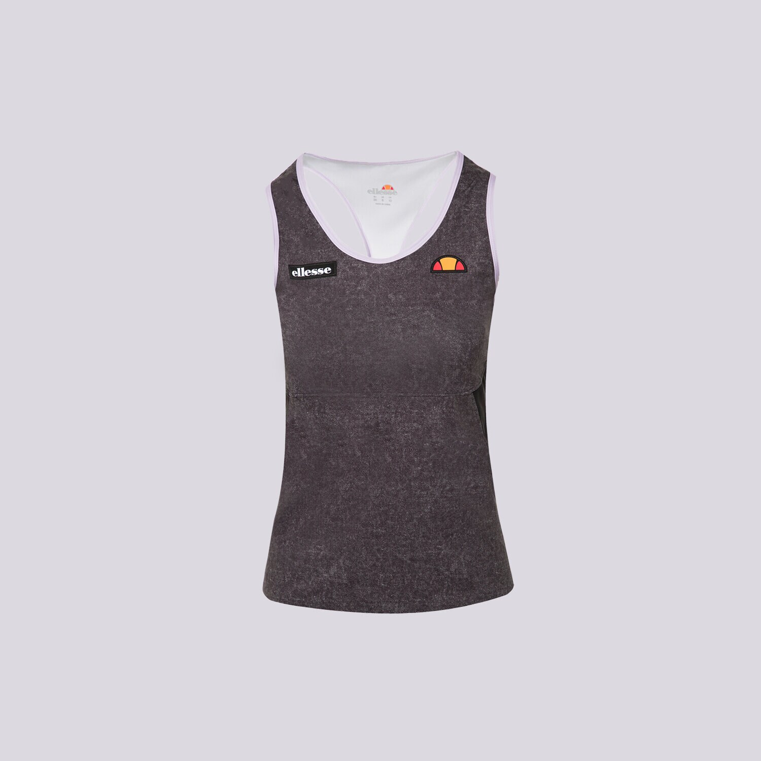 Damen T-Shirt ELLESSE TANK ALLIUM VEST BLK DNM SCP15855087 Schwarz