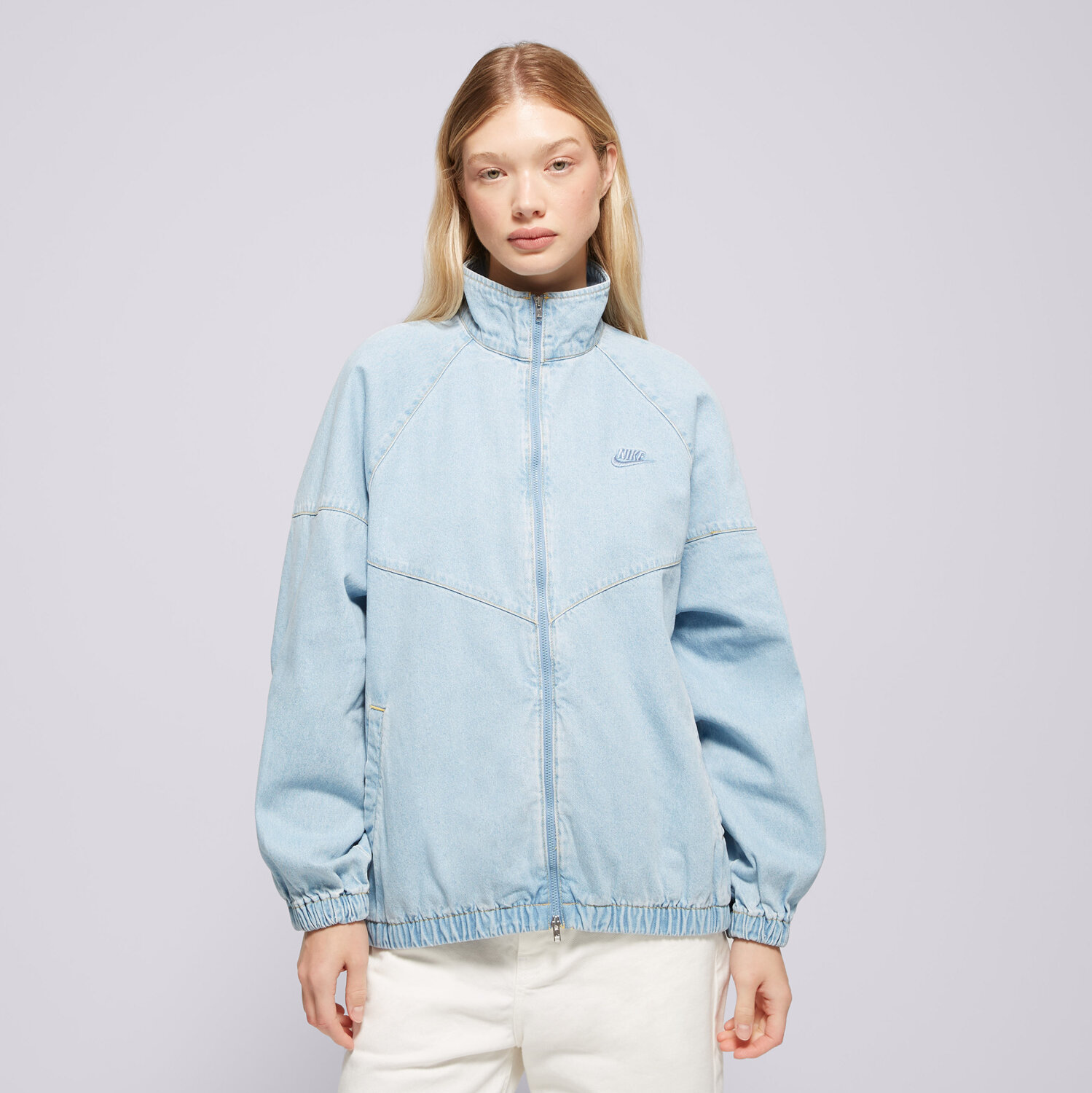 Damen Übergangsjacke NIKE JACKE W NK WR DENIM JKT IV4961-440 Blau