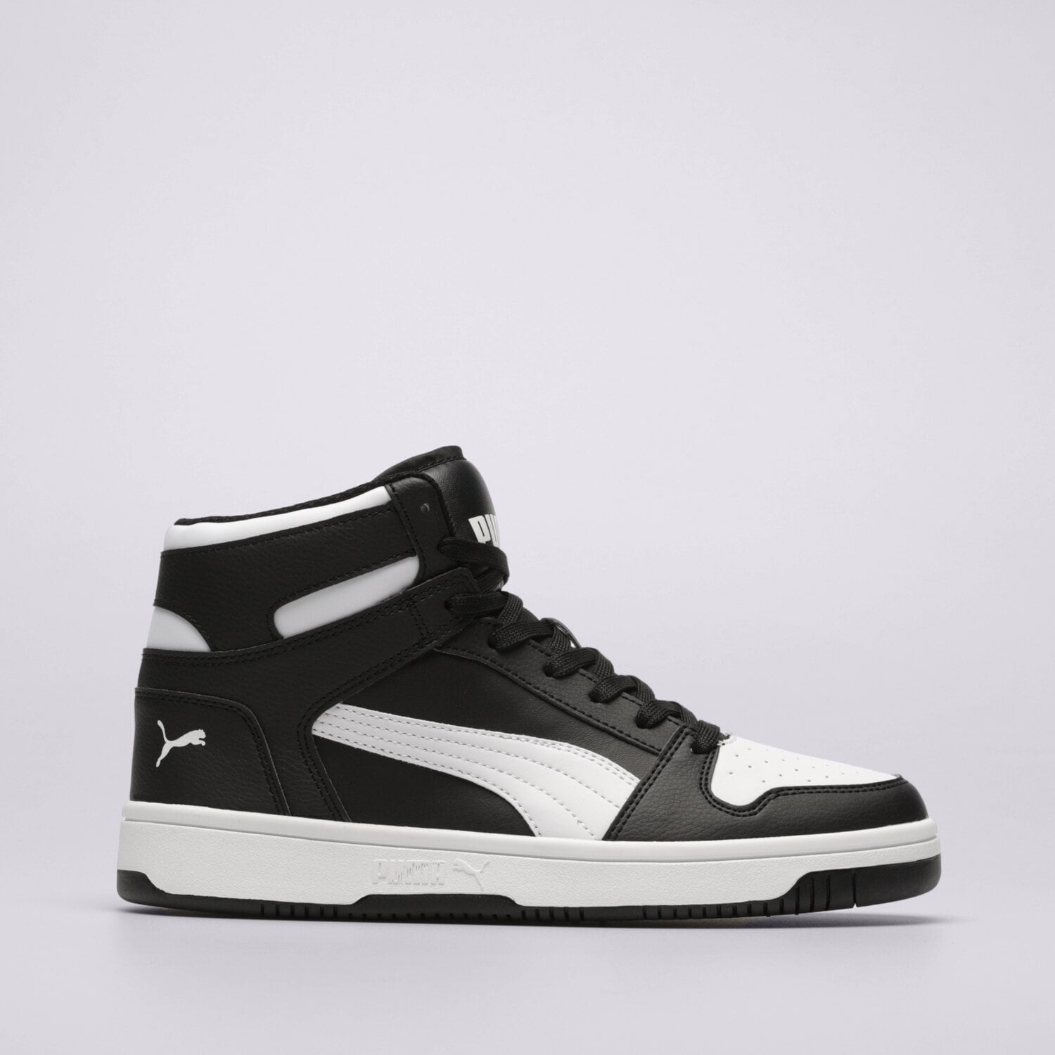 Herren Sneaker PUMA REBOUND LAYUP SL 369573 01 Schwarz