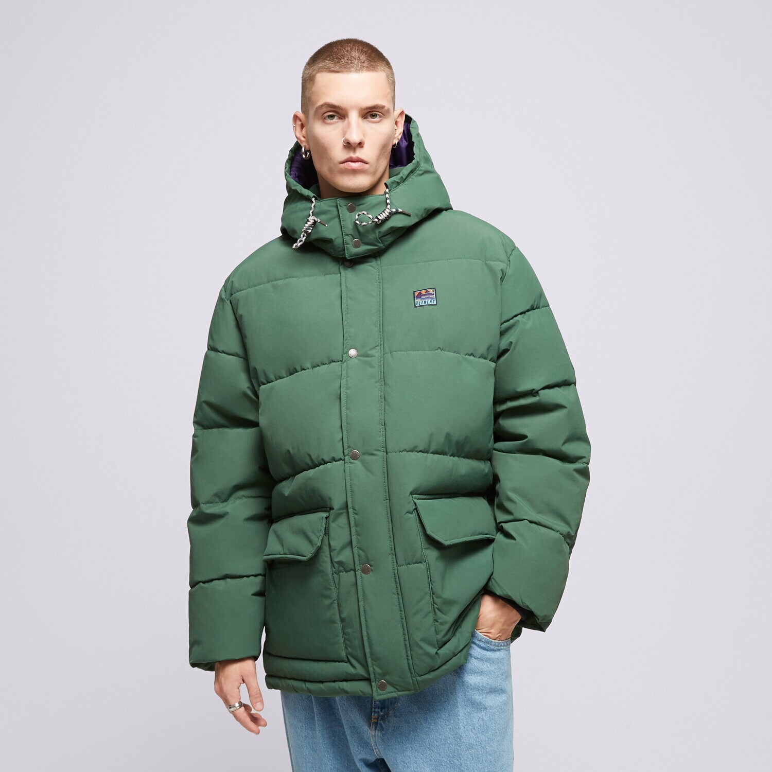 Herren Winterjacke ELEMENT JACKE WINTER BIG TREKKA ELYJK00152-GSL0 Grün