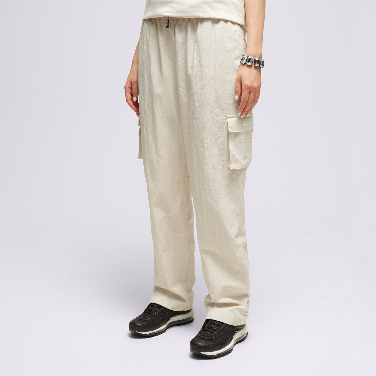 Damen Hosen NIKE HOSE NIKE SPORTSWEAR ESSENTIAL DO7209-104 Beige