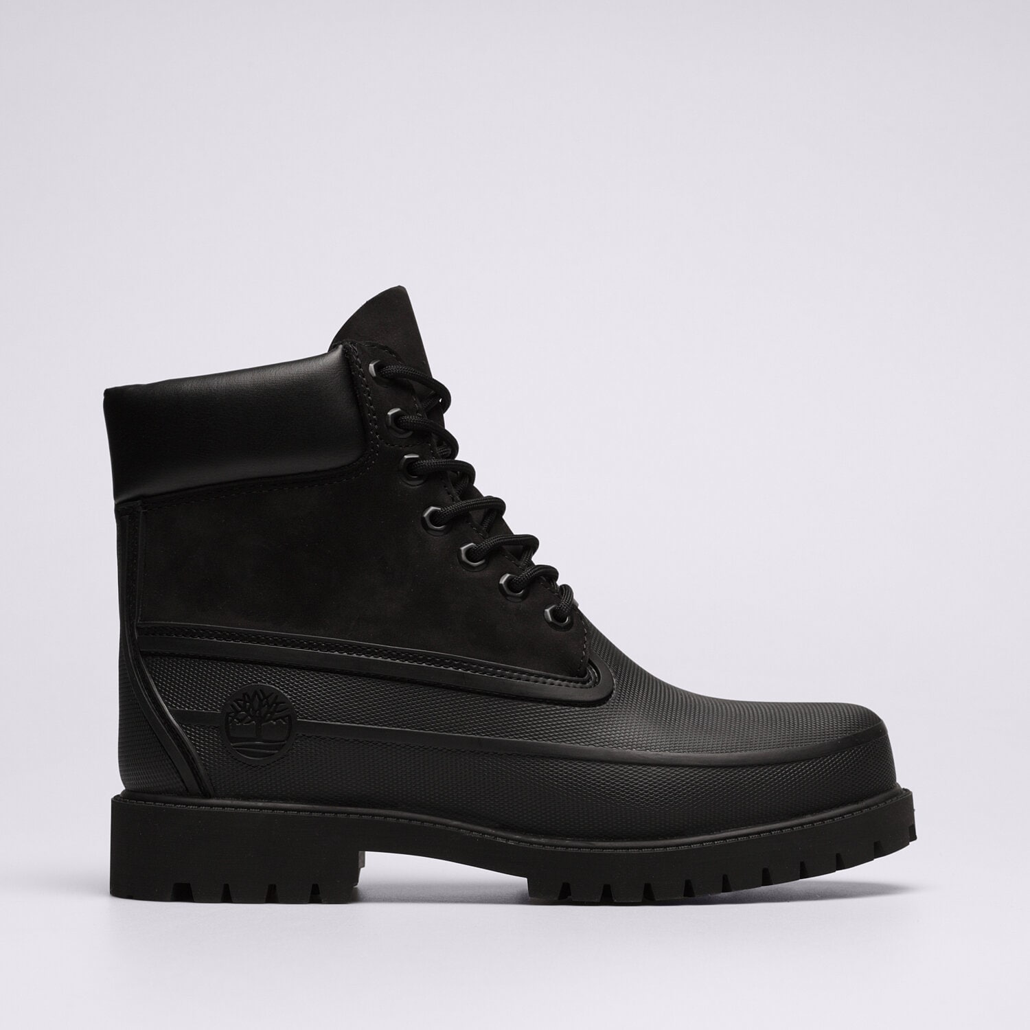 Herren Boots TIMBERLAND 6 INCH RUBBER TOE TB0A5QUC0011 Schwarz