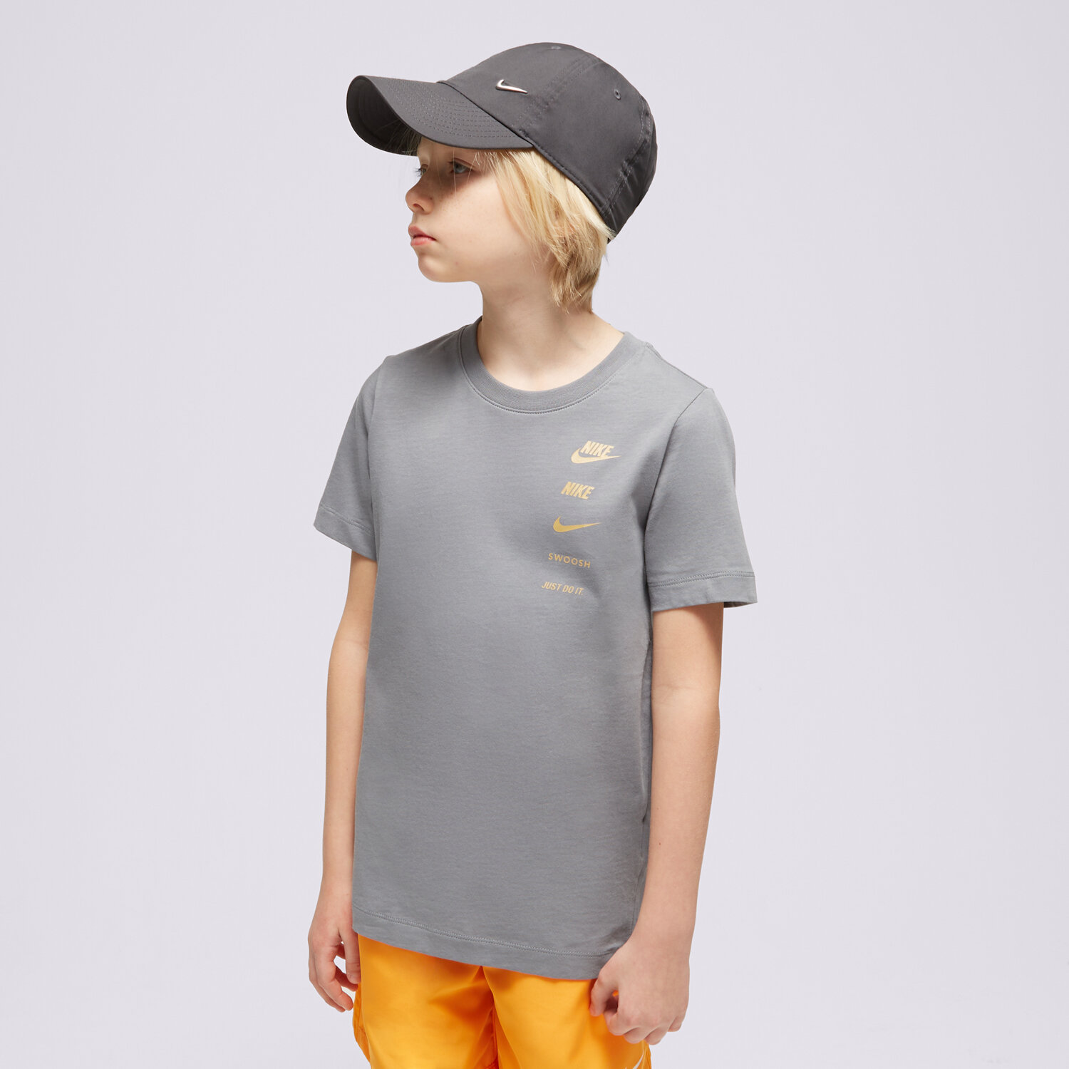 Kinder T-Shirt NIKE T SHIRT B NSW SI GRAPHIC BOY FV2339-065 Grau