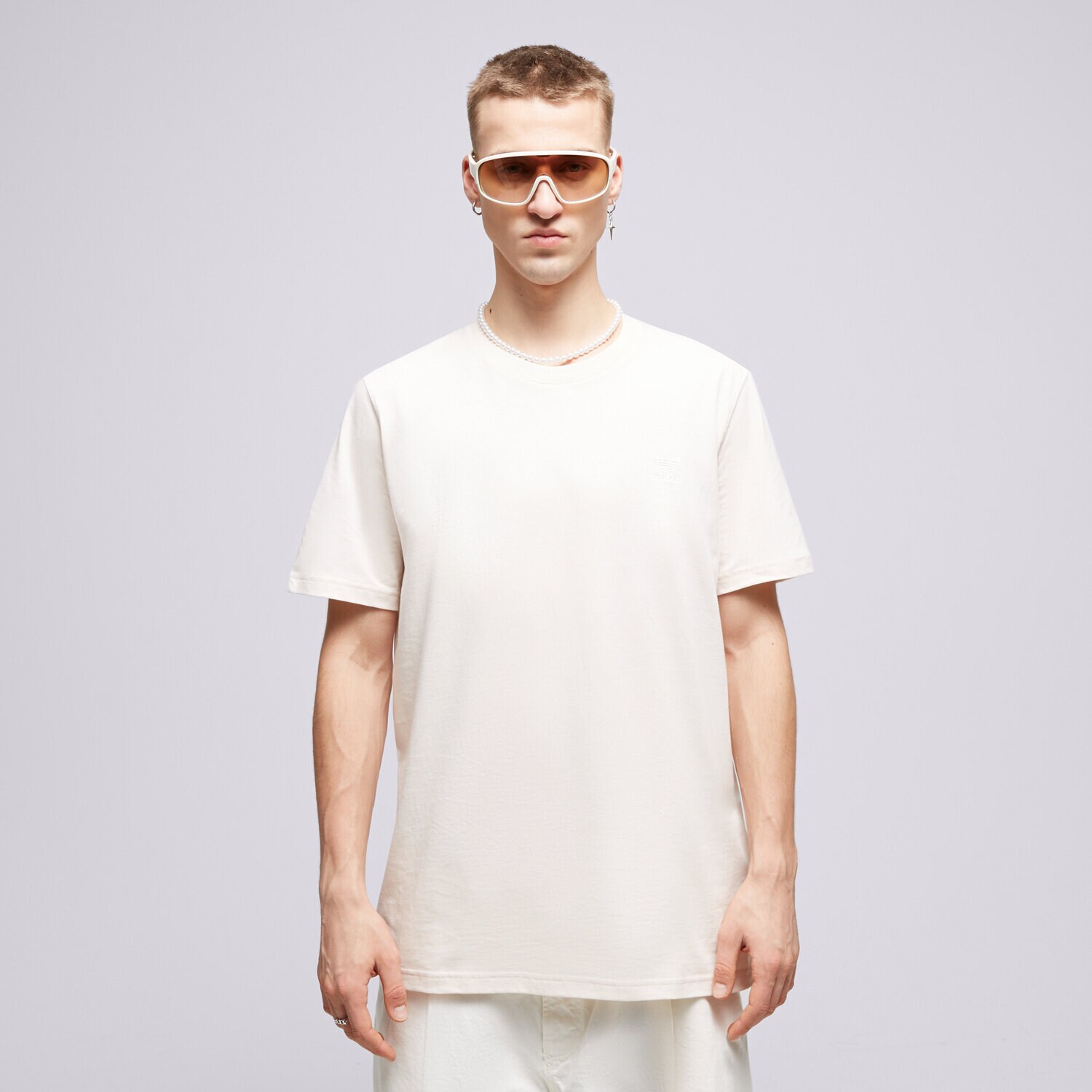 Herren T-Shirt ADIDAS T SHIRT ESSENTIAL IL2509 Weiß