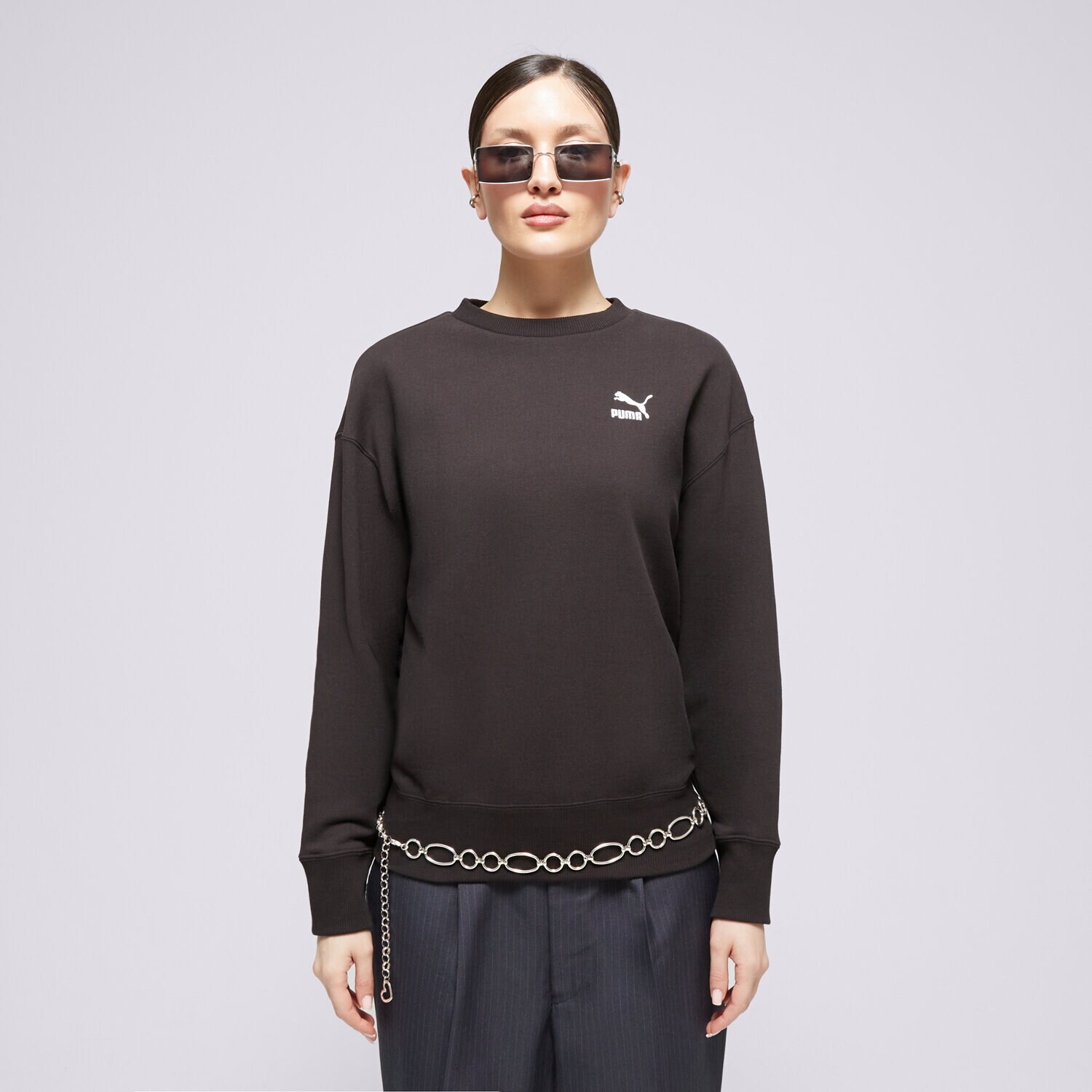 Damen PUMA SWEATSHIRT BETTER CLASSICS RELAXED 62423101 Schwarz