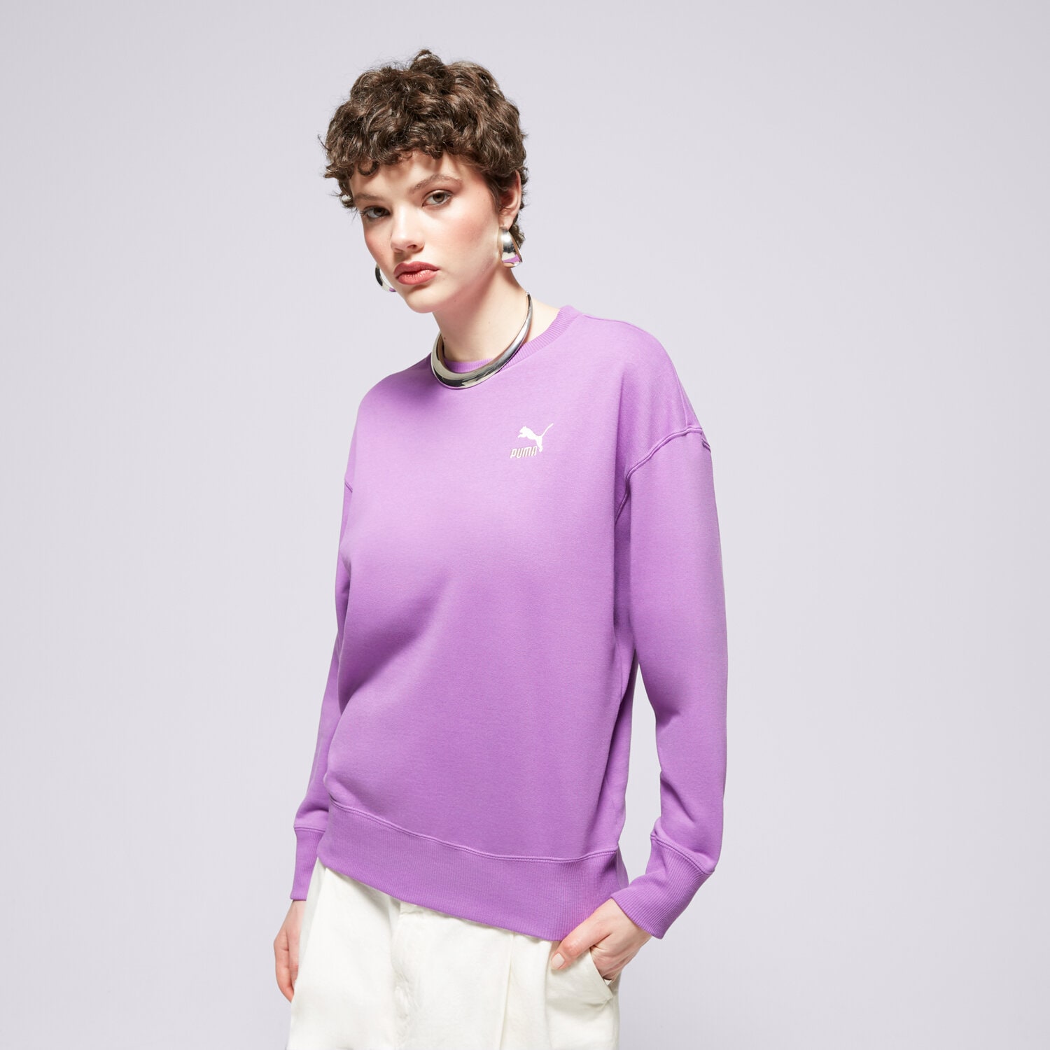 Damen PUMA SWEATSHIRT BETTER CLASSICS RELAXED 62423150 Violet