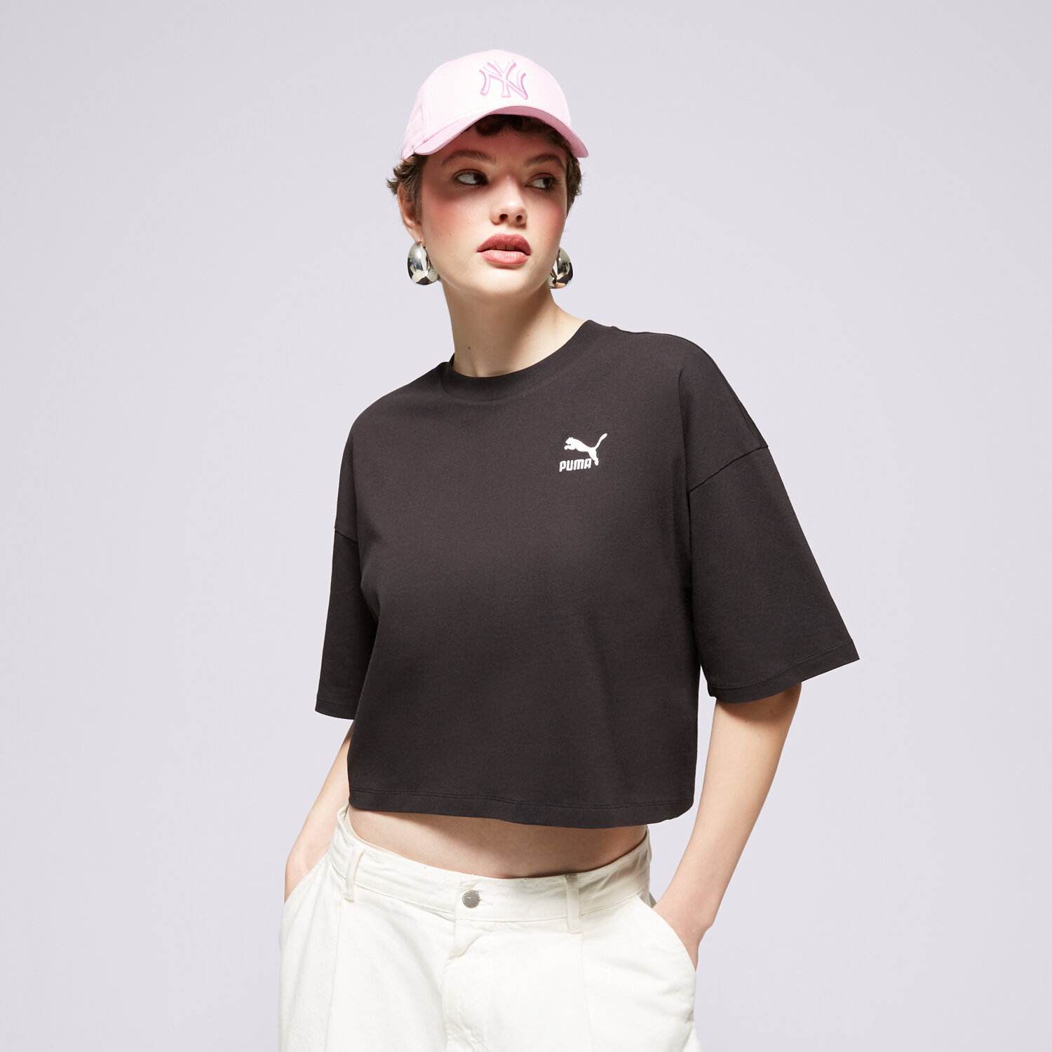 Damen T-Shirt PUMA T-SHIRT BETTER CLASSICS OVERSIZED 62422601 Schwarz