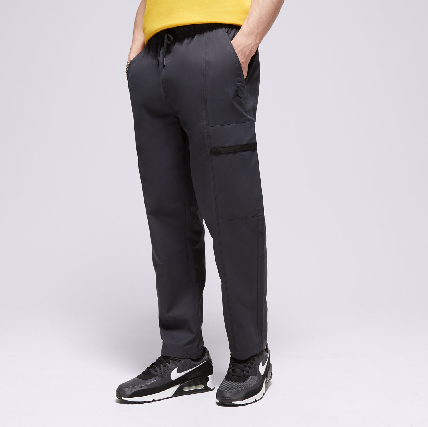 Herren Hosen JORDAN HOSE M J ESS WOVEN PANT FN4539-010 Schwarz