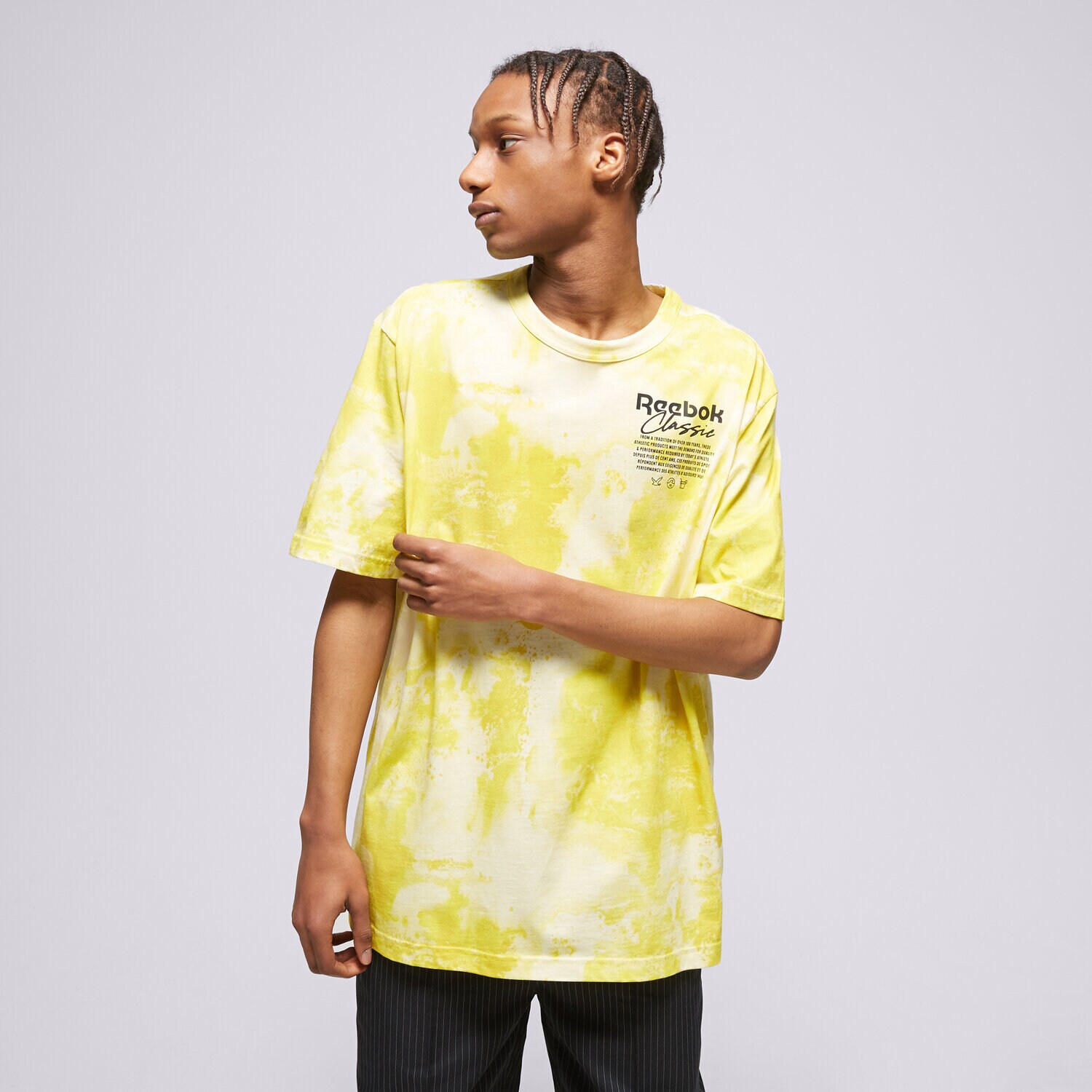 Herren T-Shirt REEBOK T-SHIRT H54419 H54419 Gelb