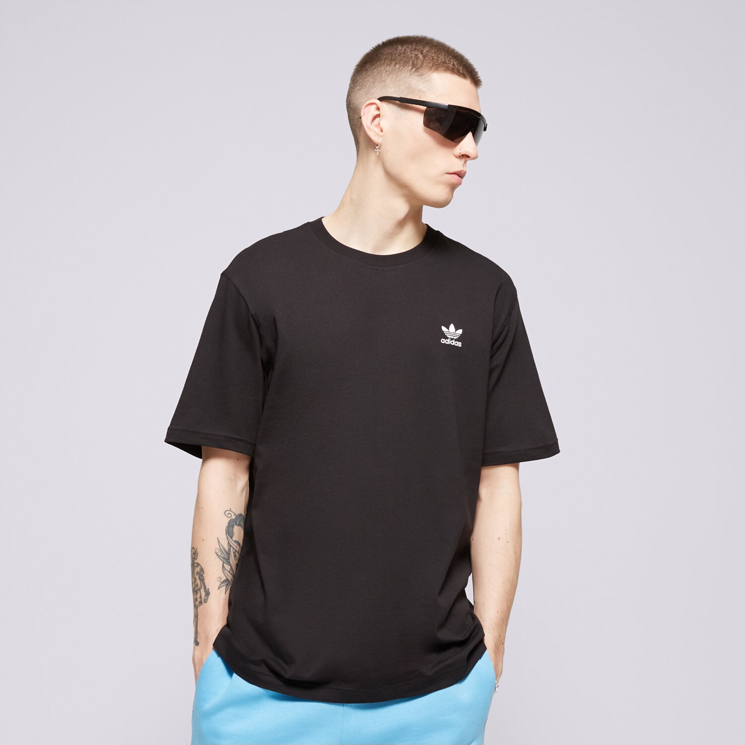 Herren T-Shirt ADIDAS T-SHIRT ESSENTIAL TEE IR9690 Schwarz