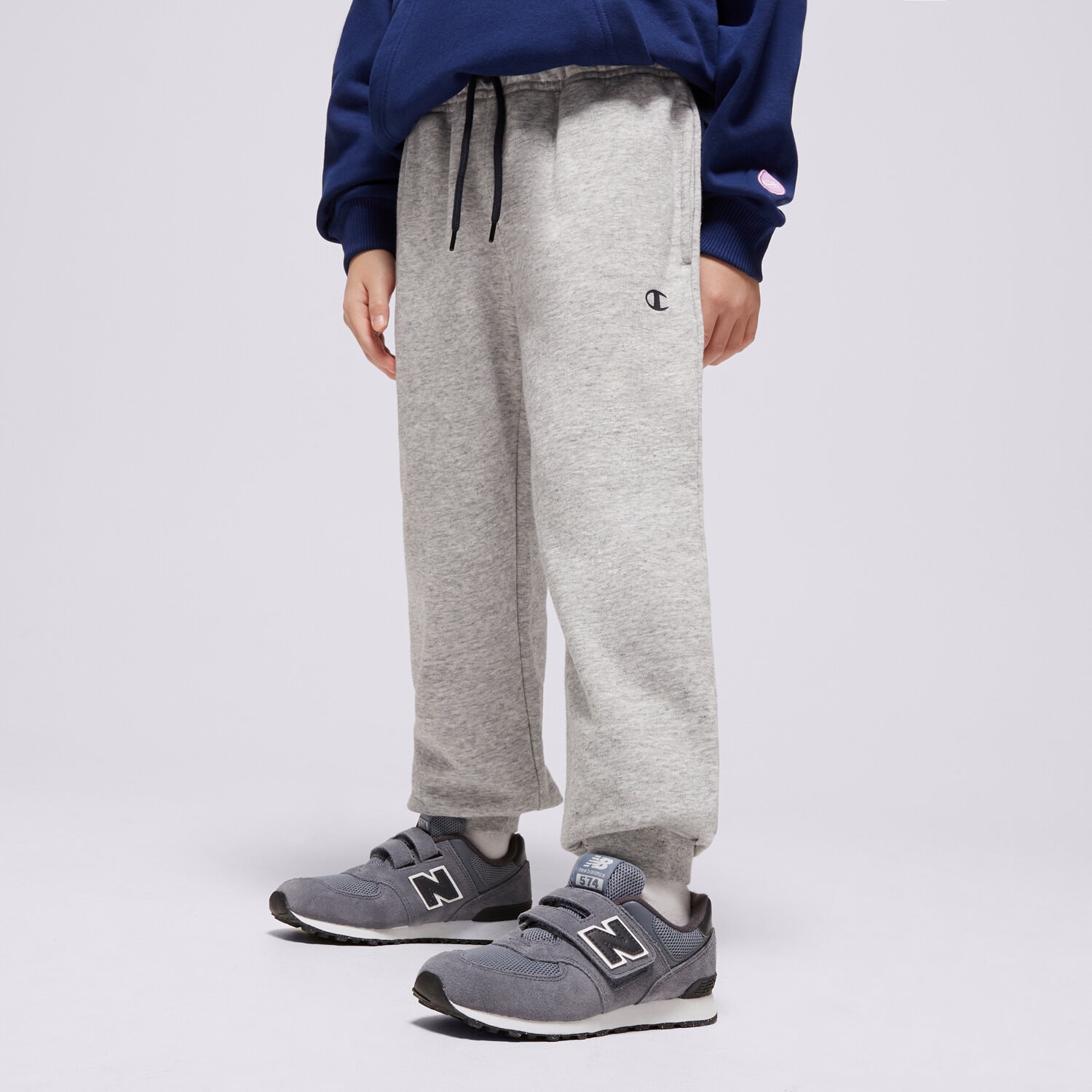Kinder Hosen CHAMPION HOSE RIB CUFF PANTS B 306835EM021 Grau
