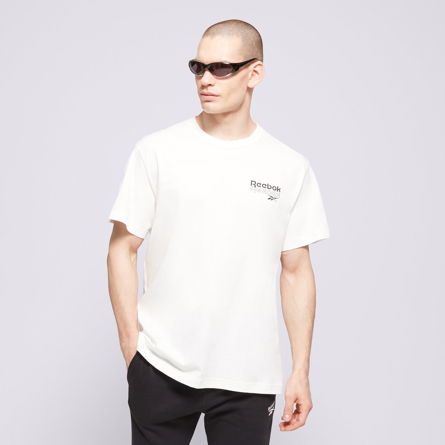 Herren T-Shirt REEBOK T-SHIRT RI PROP OF RBK GFX SS 100076380 Beige