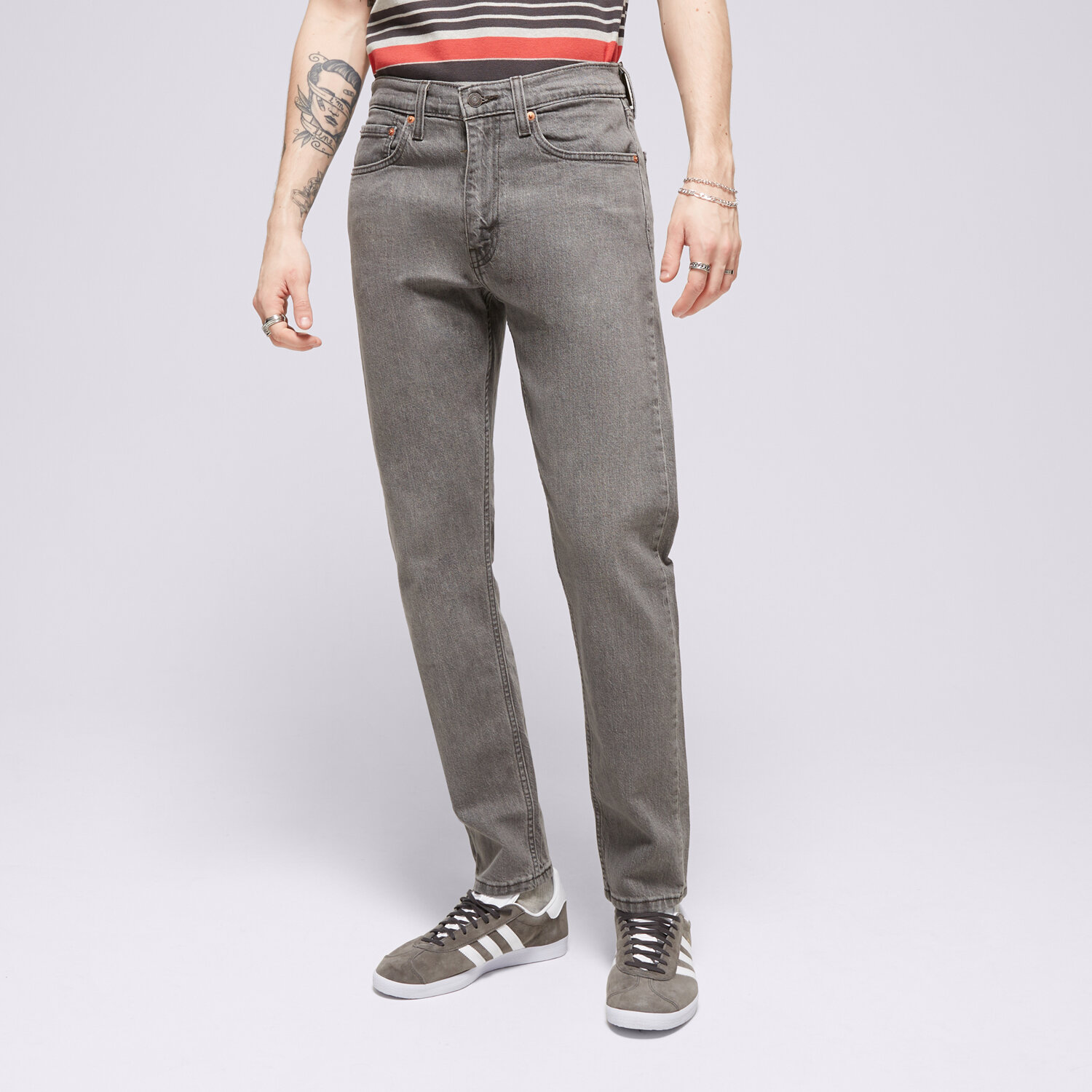 Herren Hosen LEVI'S HOSE 515 SLIM FIT STRAIGHT BLACKS A7222-0007 Schwarz