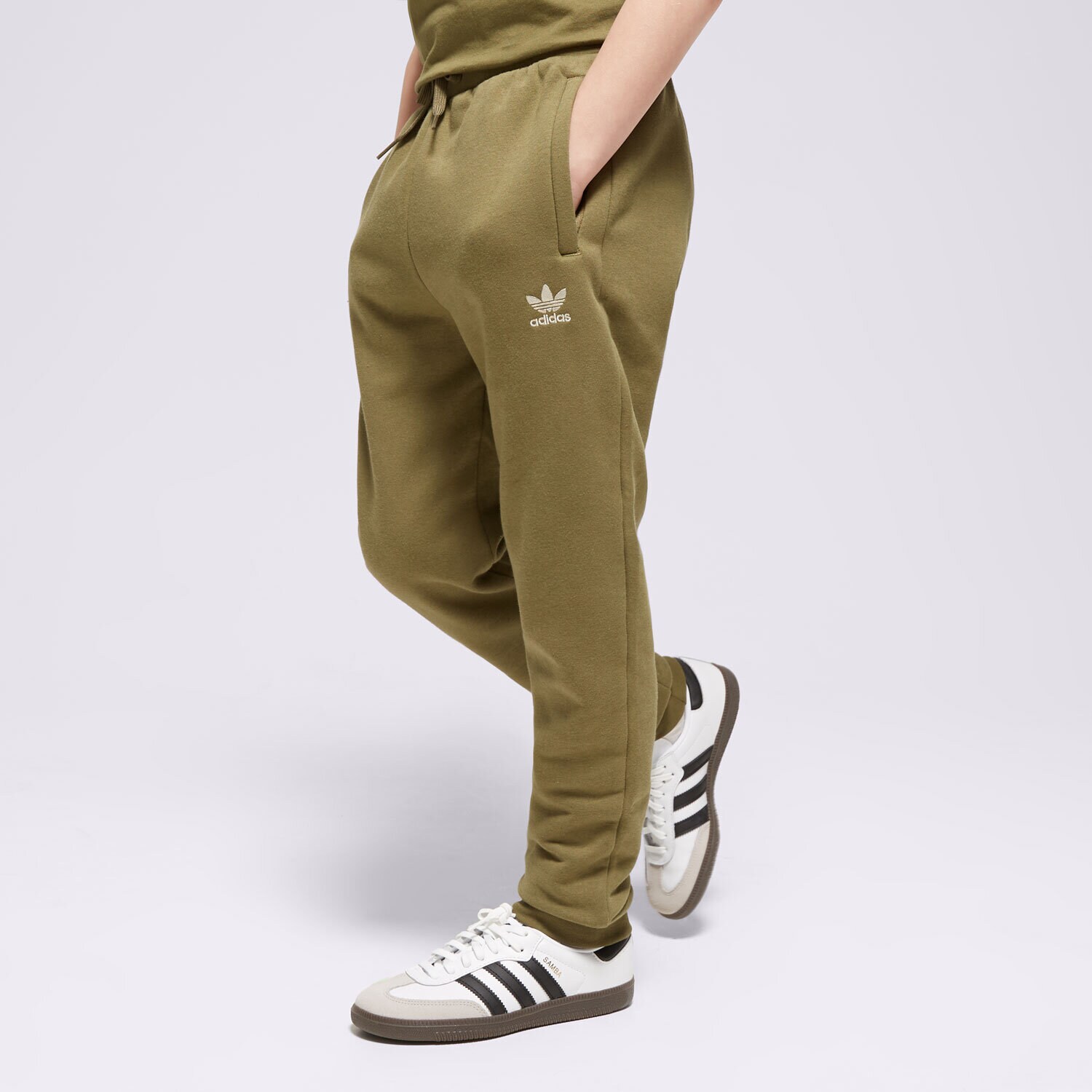 Kinder Hosen ADIDAS HOSE PANTS BOY IP3047 Khaki