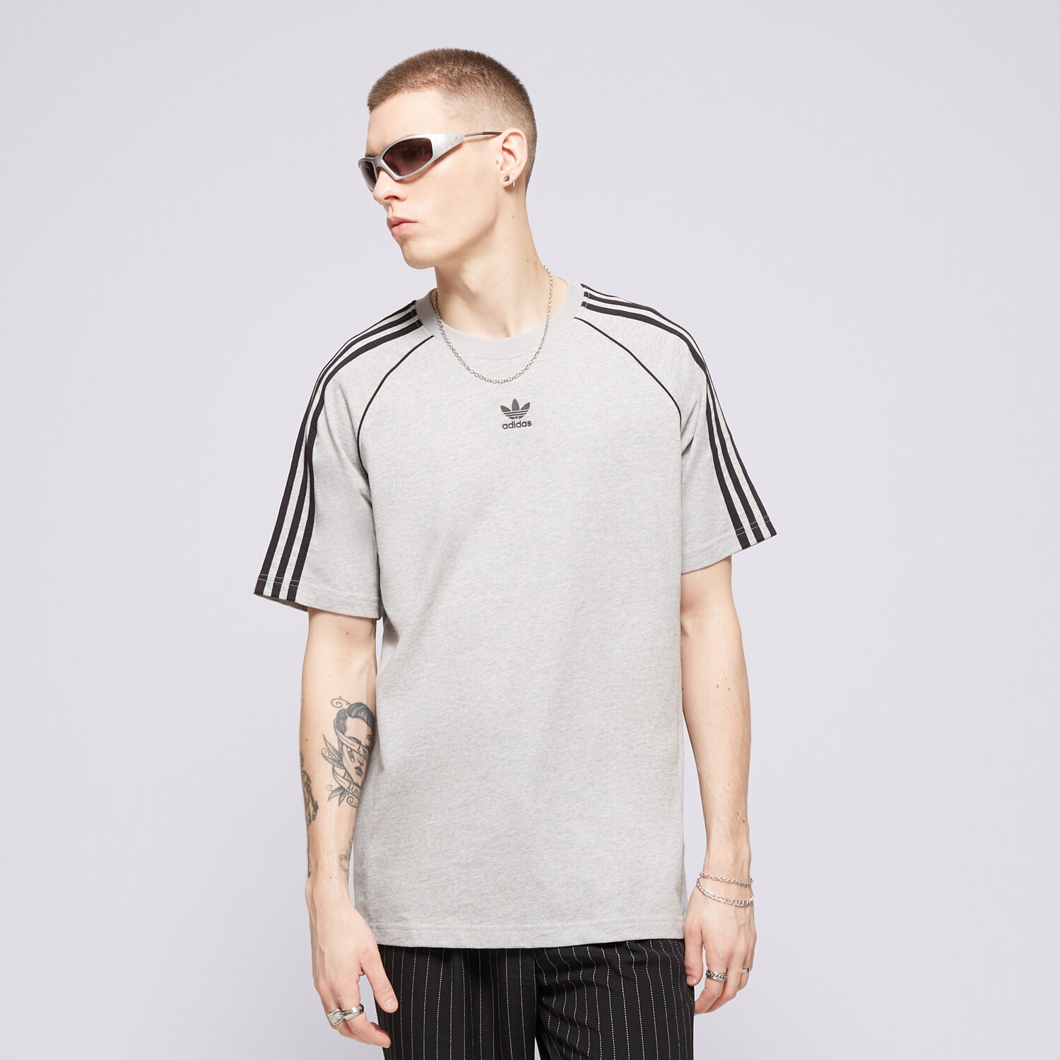 Herren T-Shirt ADIDAS T-SHIRT SST TEE IR9455 Grau