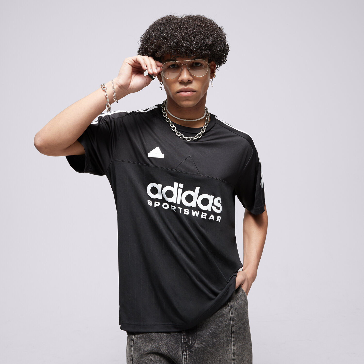Herren T-Shirt ADIDAS T-SHIRT M TIRO TEE Q1 IP3779 Schwarz
