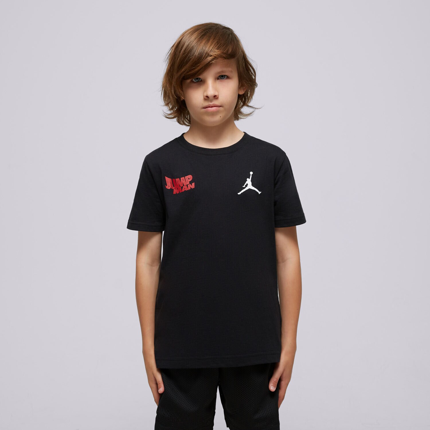 Kinder T-Shirt JORDAN T-SHIRT JDB WAVY MOTION JUMPMAN BOY 95D120-023 Schwarz