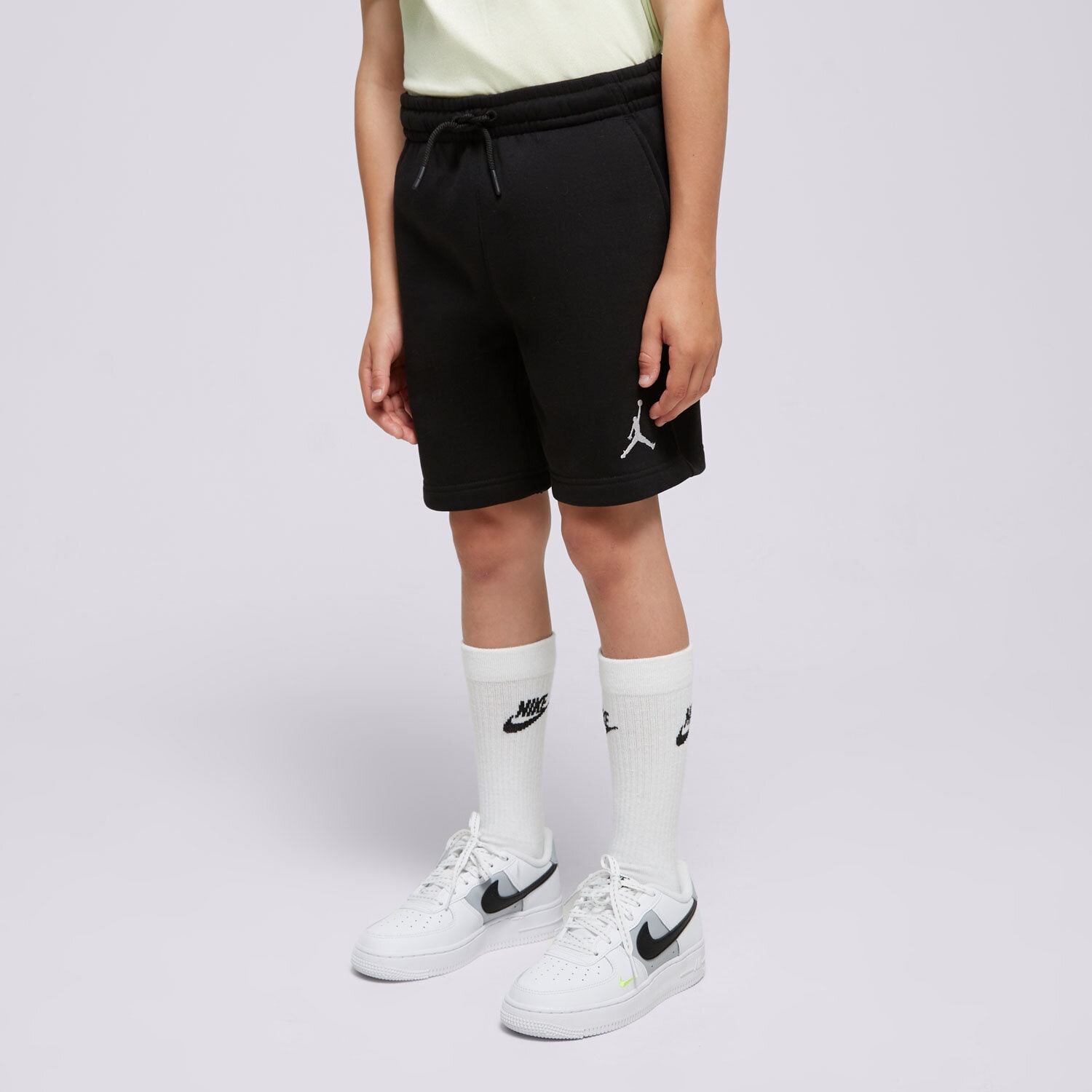 Kinder JORDAN SHORTS JDB MJ ESSENTIALS FLC SHORT BOY 95C576-023 Schwarz