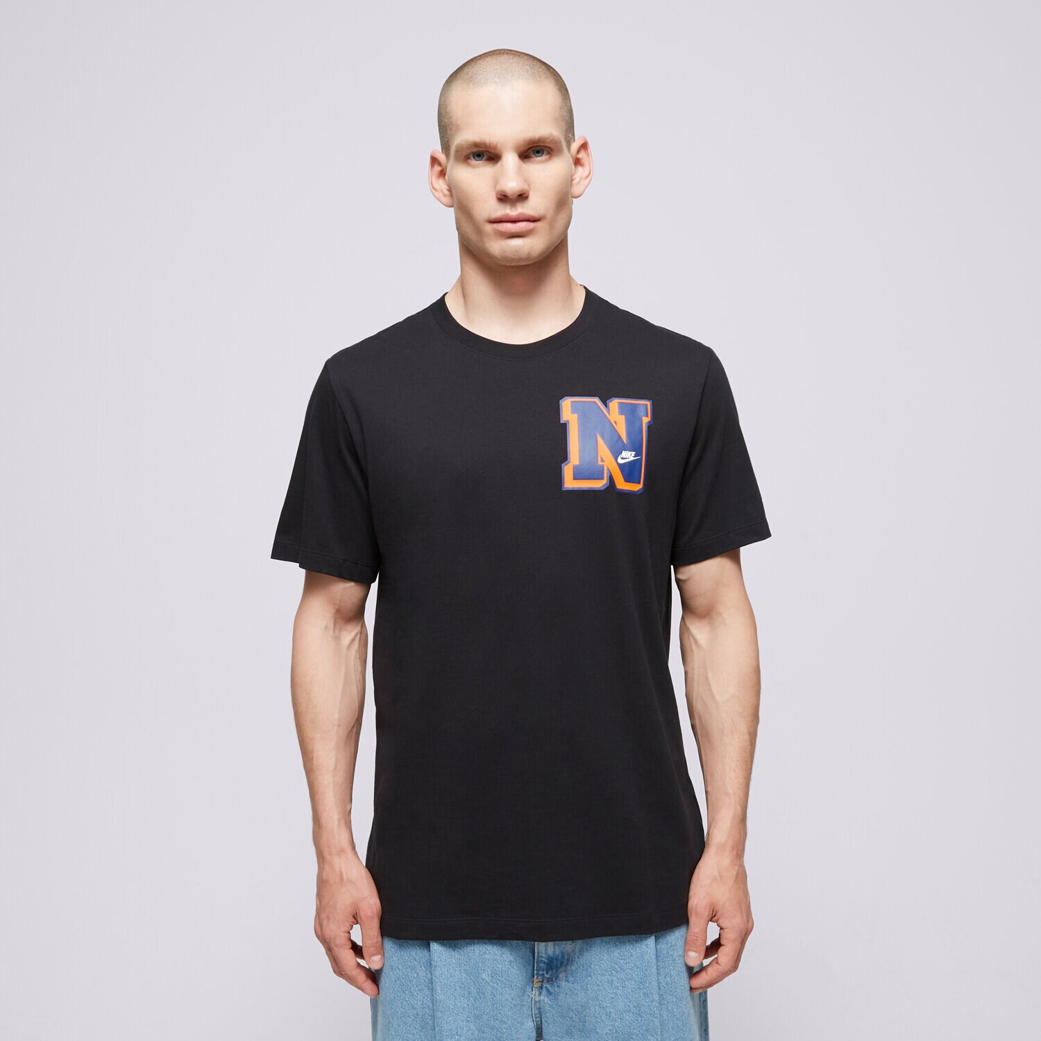 Herren T-Shirt NIKE T-SHIRT M NSW TEE CLUB SSNL LBR FV3772-010 Schwarz
