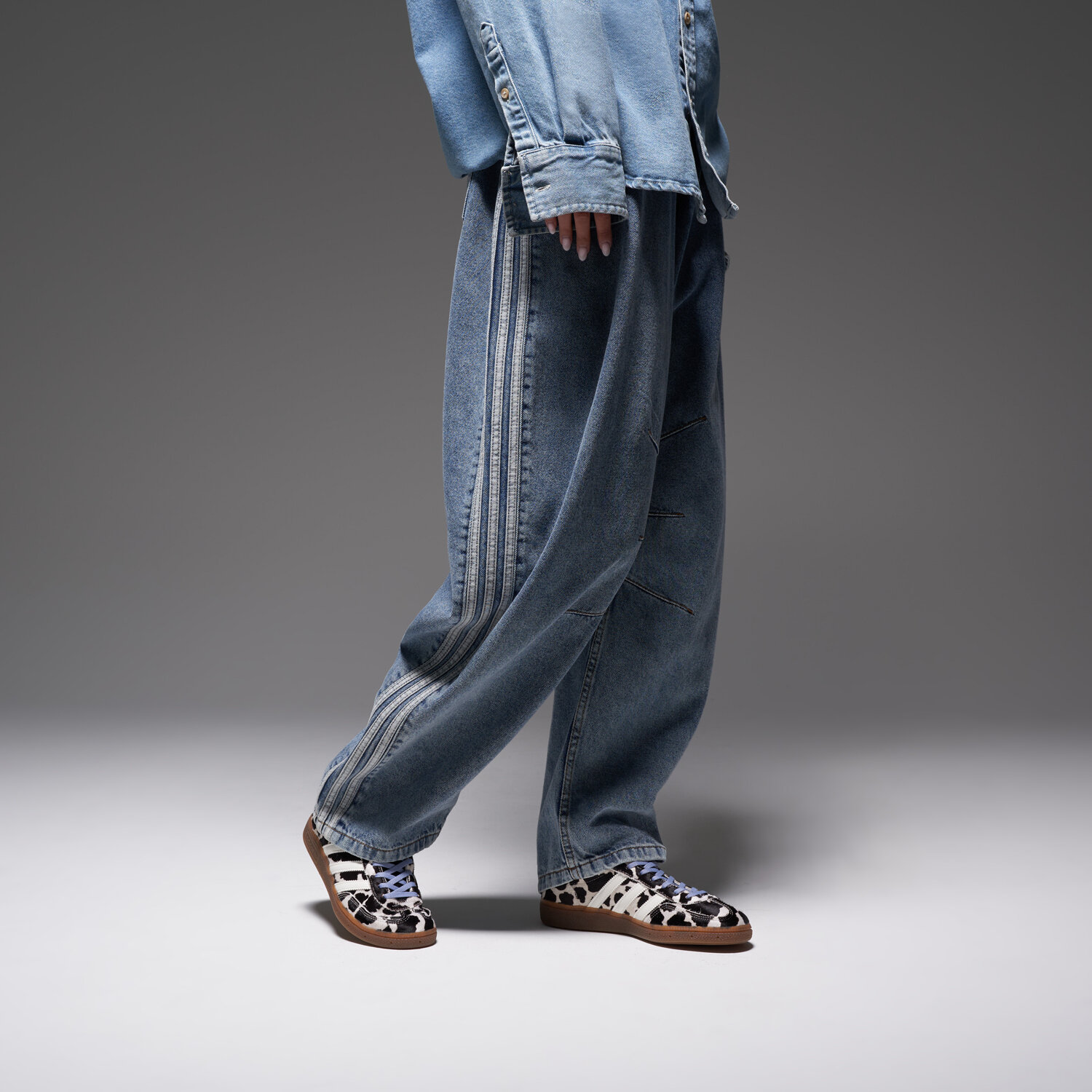 adidas Handball Spezial Cow Print Chalk Blue (Women's) — foto 2