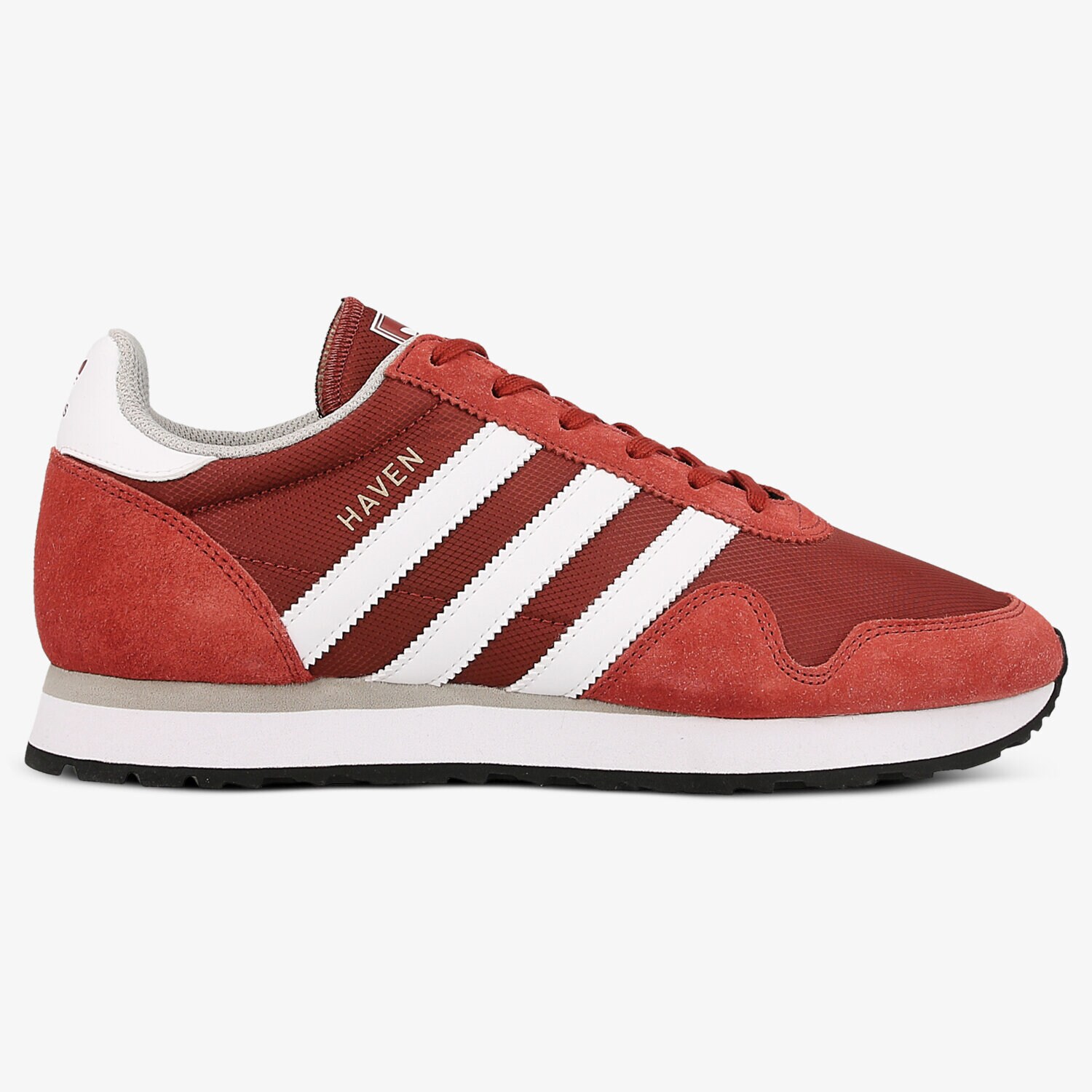 Herren Sneaker ADIDAS HAVEN BB1281 Dunkelrot
