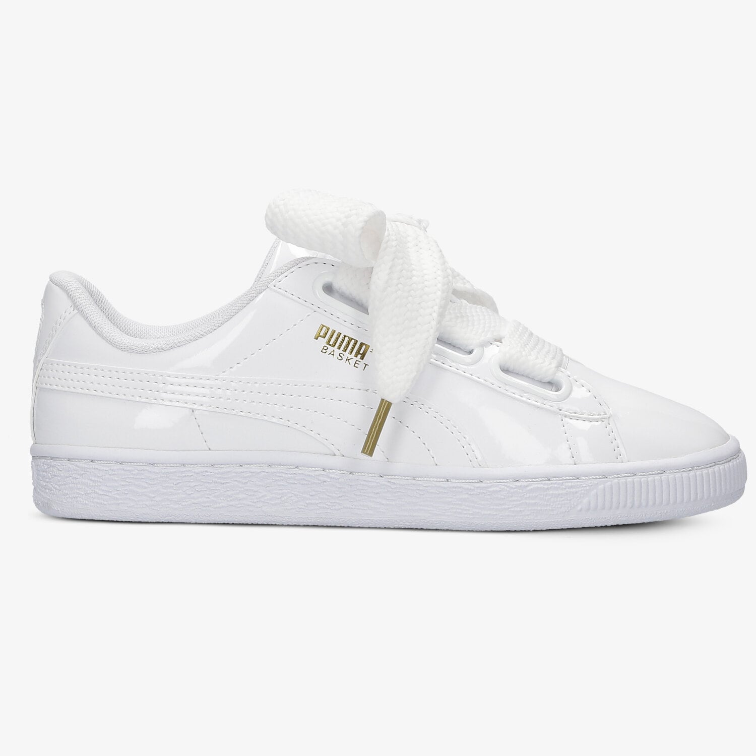 Damen Sneaker PUMA BASKET HEART PATENT WN'S 36307302 Weiß