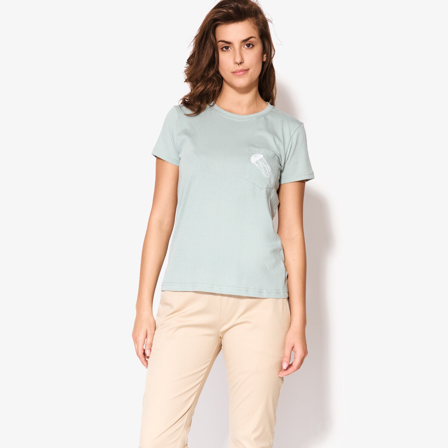 Damen T-Shirt CONFRONT T-SHIRT SS PLAVNIK CF17TSD35001 Grün