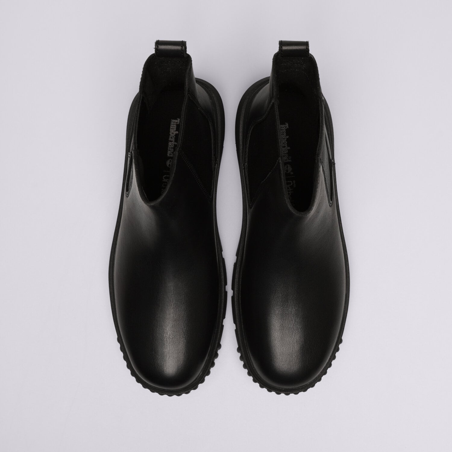 Timberland Botines De Piel De Media Caña Chelsea Field Negro — foto 5