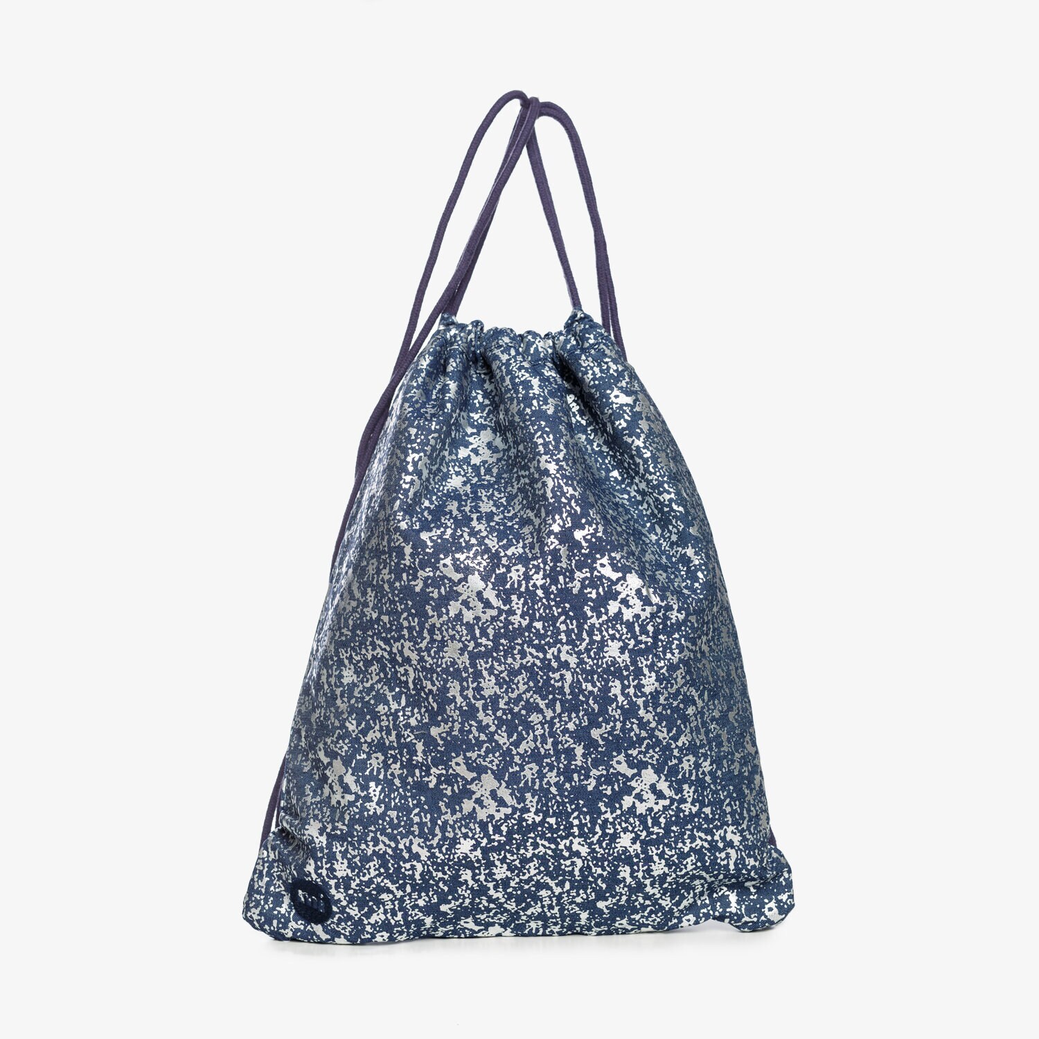 Kinder Turnbeutel MI PAC SCHUHSACK PREMIUM DENIM SPLATTER 740554010 Dunkelblau