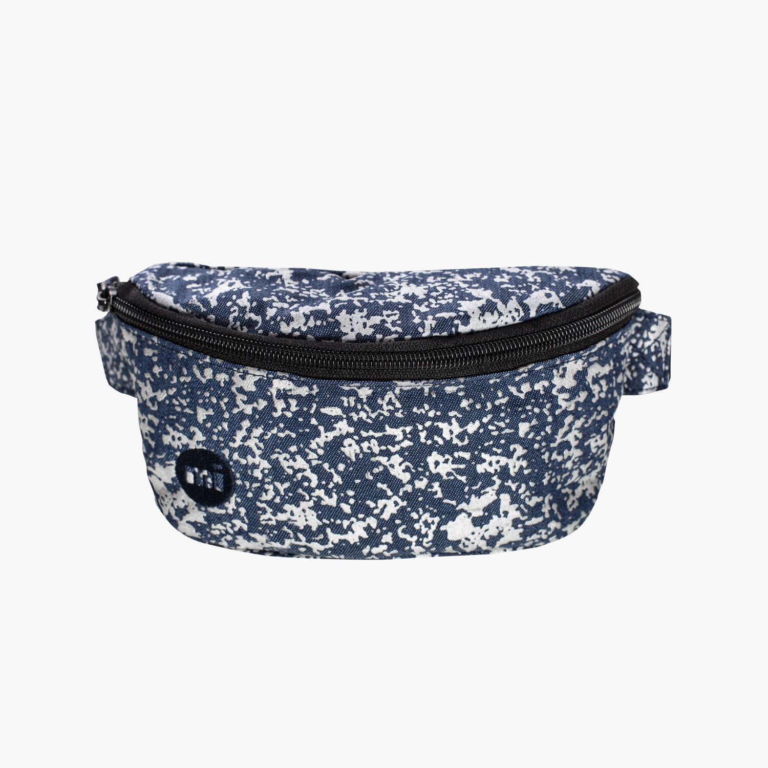 Damen Tasche MI PAC NIERENTASCHE SLIM DENIM SPLATTER SPLATTER 742250003 Schwarz