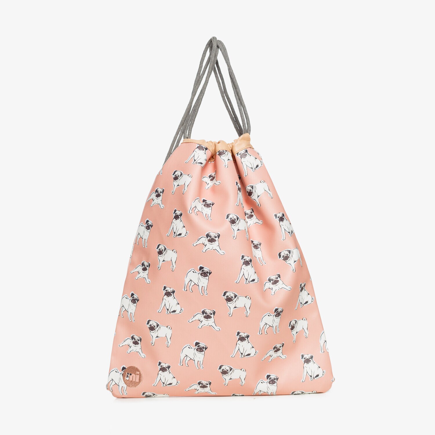 Kinder Turnbeutel MI PAC SCHUHSACK GOLD PUGS 740555017 Rosa