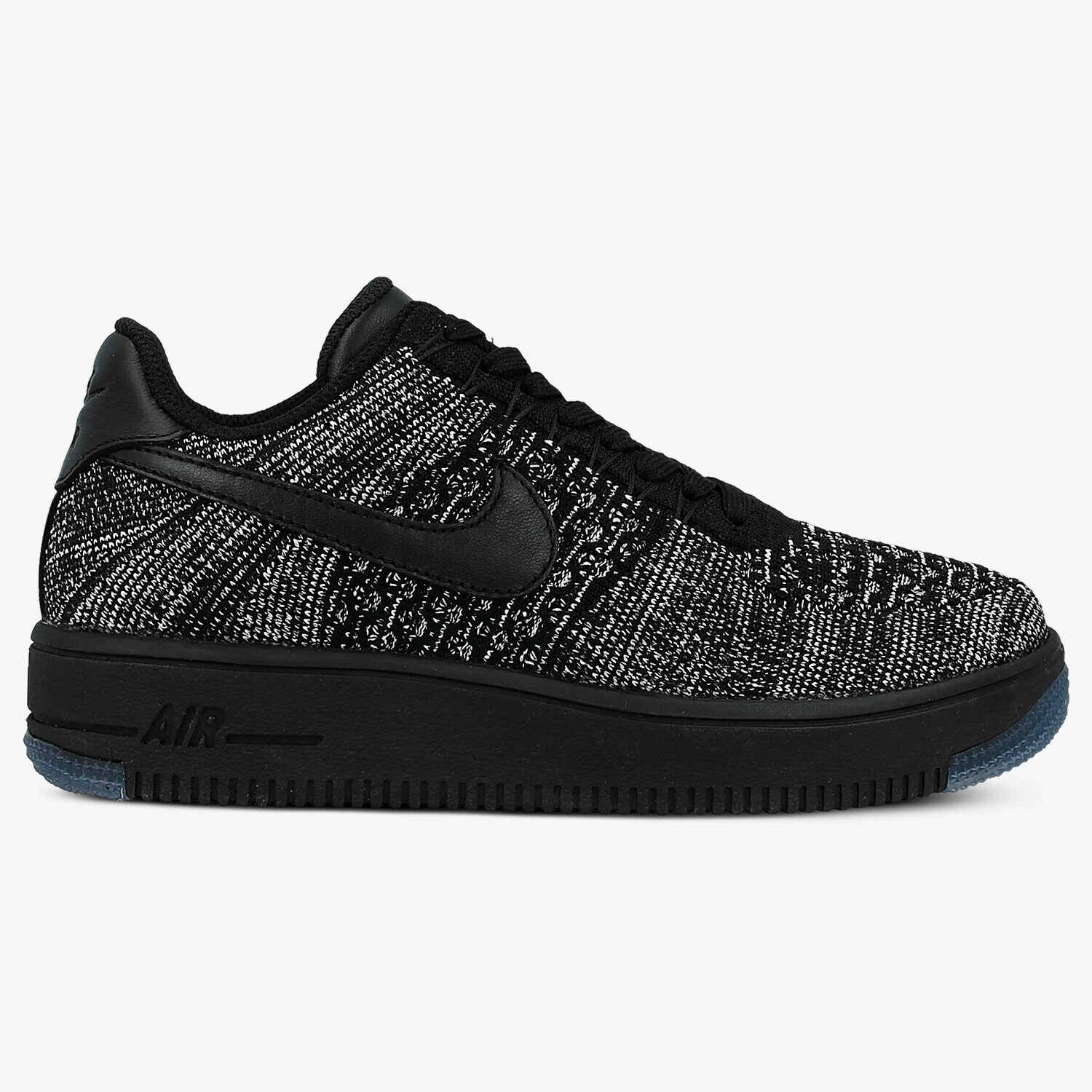 Damen Sneaker NIKE W AF1 FLYKNIT LOW 820256007 Schwarz