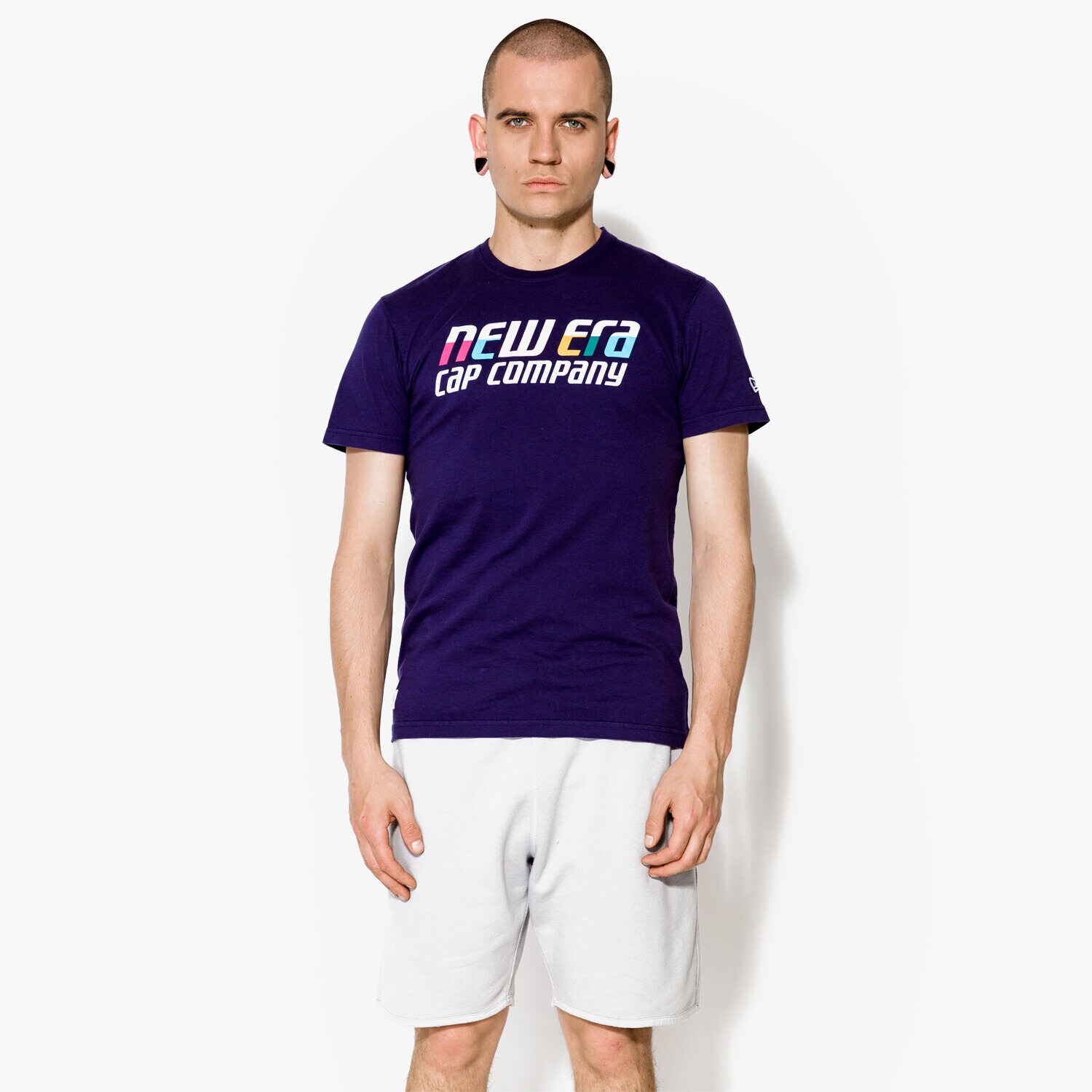 Herren T-Shirt NEW ERA T-SHIRT URBAN SUMMER NE LNV 11409849 Dunkelblau