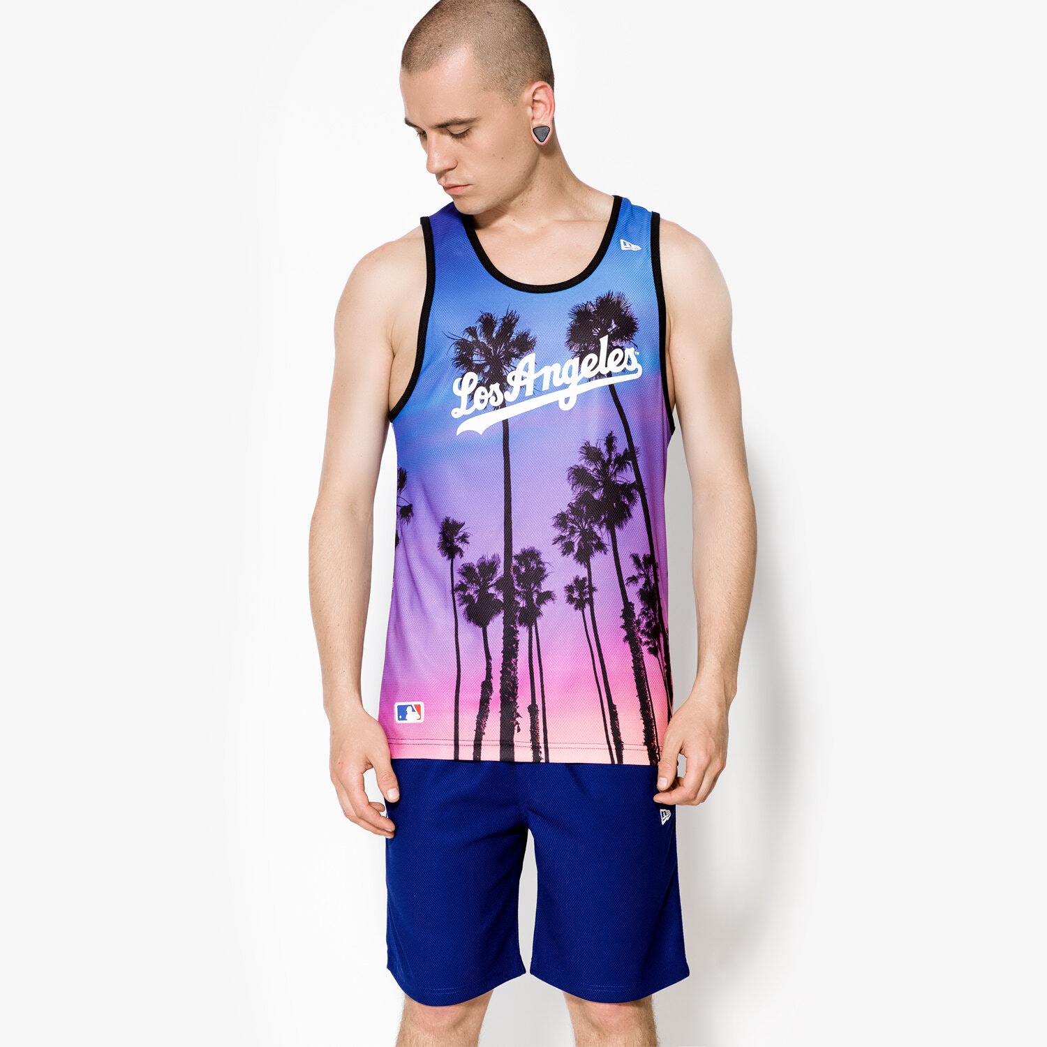 Herren Hosen NEW ERA TANK WEST COAST LA DODGERS MUL 11409745 Multicolor