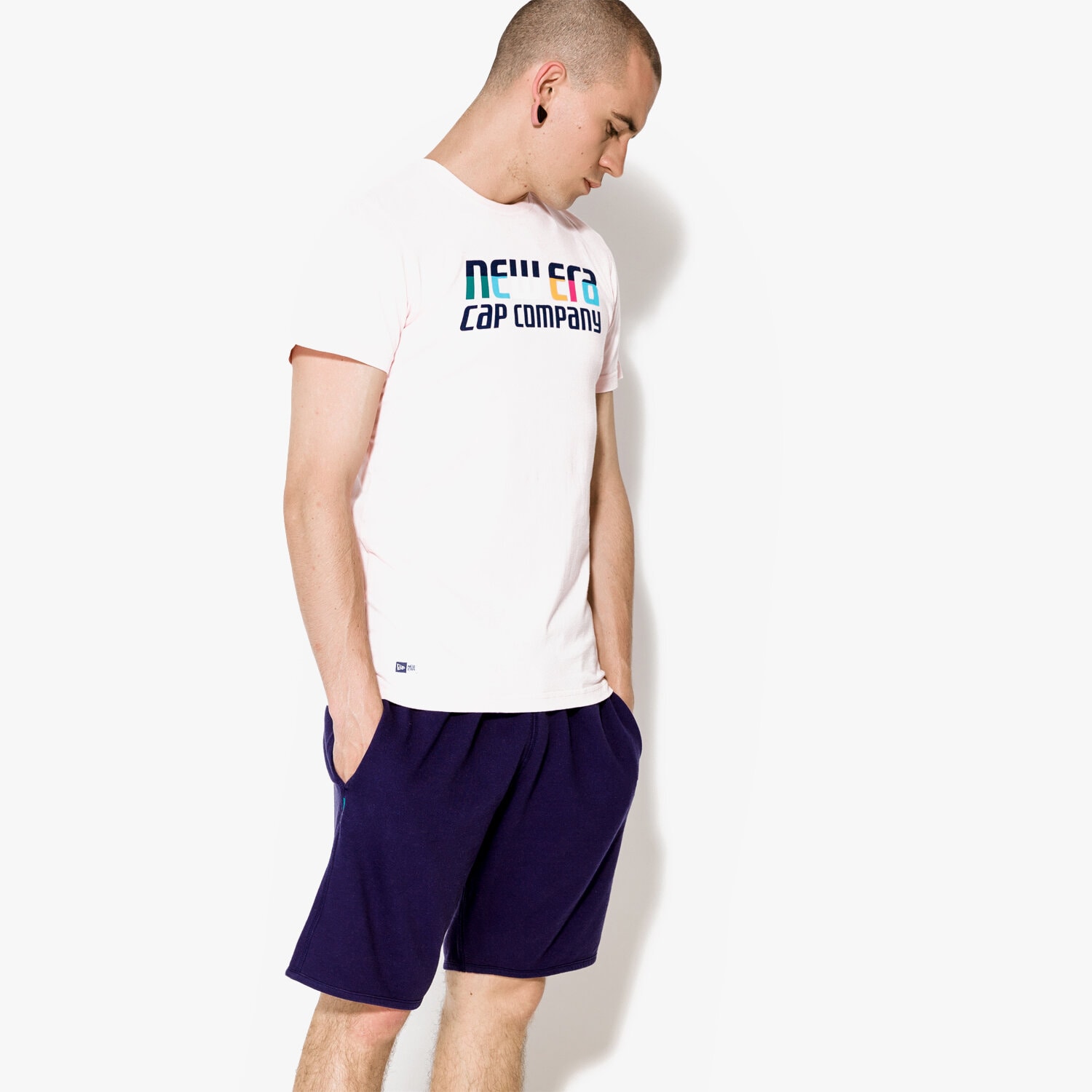 Herren T-Shirt NEW ERA T-SHIRT URBAN SUMMER NE BLS 11409850 Rosa