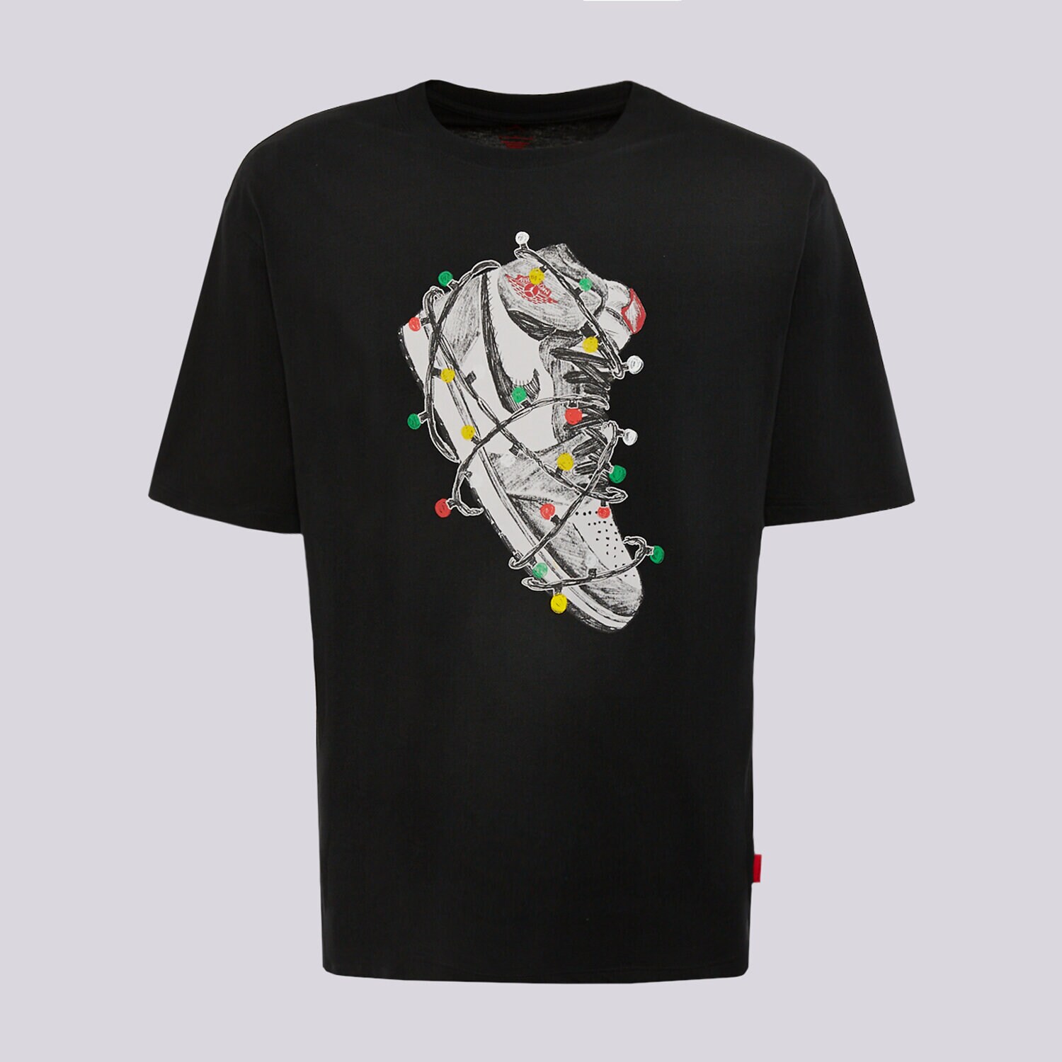 Herren T-Shirt JORDAN T-SHIRT M J BRK SNKR GFX SS CREW IO0133-010 Schwarz