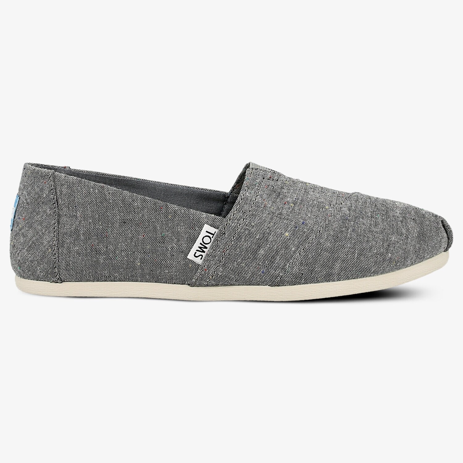 Damen Casual Schuhe TOMS ALPARGATA 10009749 Grau