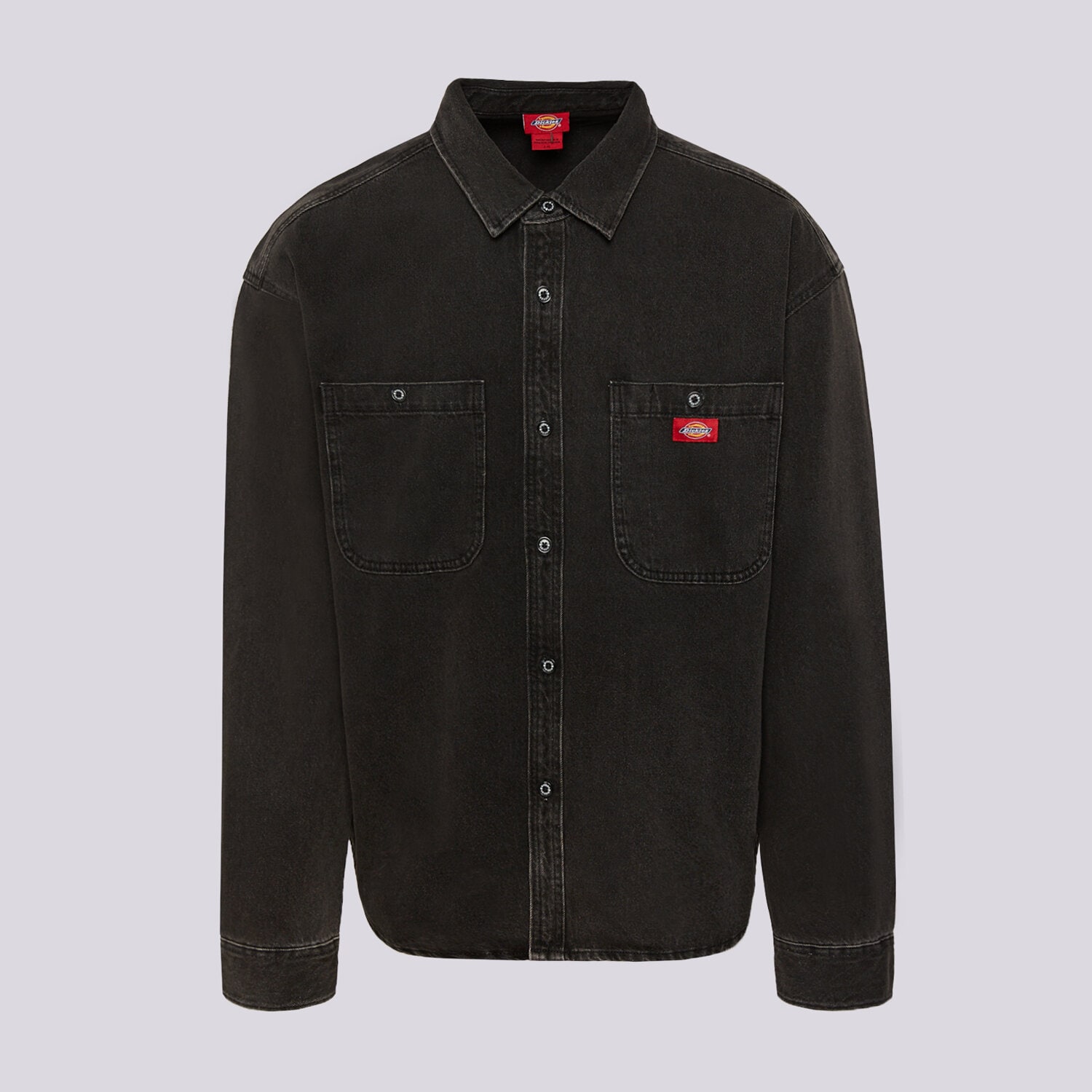Herren Hemd DICKIES HEMD MECHANIC DENIM SHIRT DK0A8CJ9J791 Schwarz