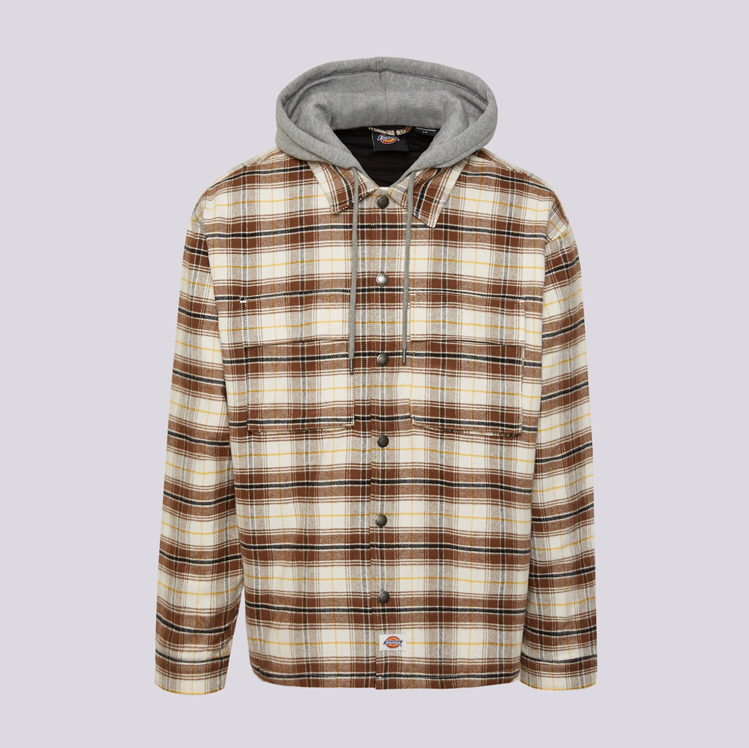 Herren Übergangsjacke DICKIES JACKE EUSTIS HOODED FLANNEL SHACKET DK0A89NNC481 Multicolor