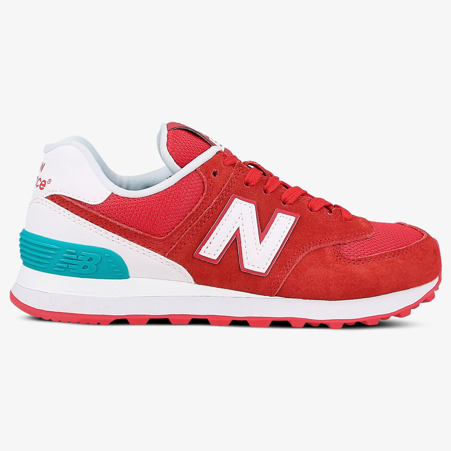 Damen Sneaker NEW BALANCE WL574CNC WL574CNC Rot