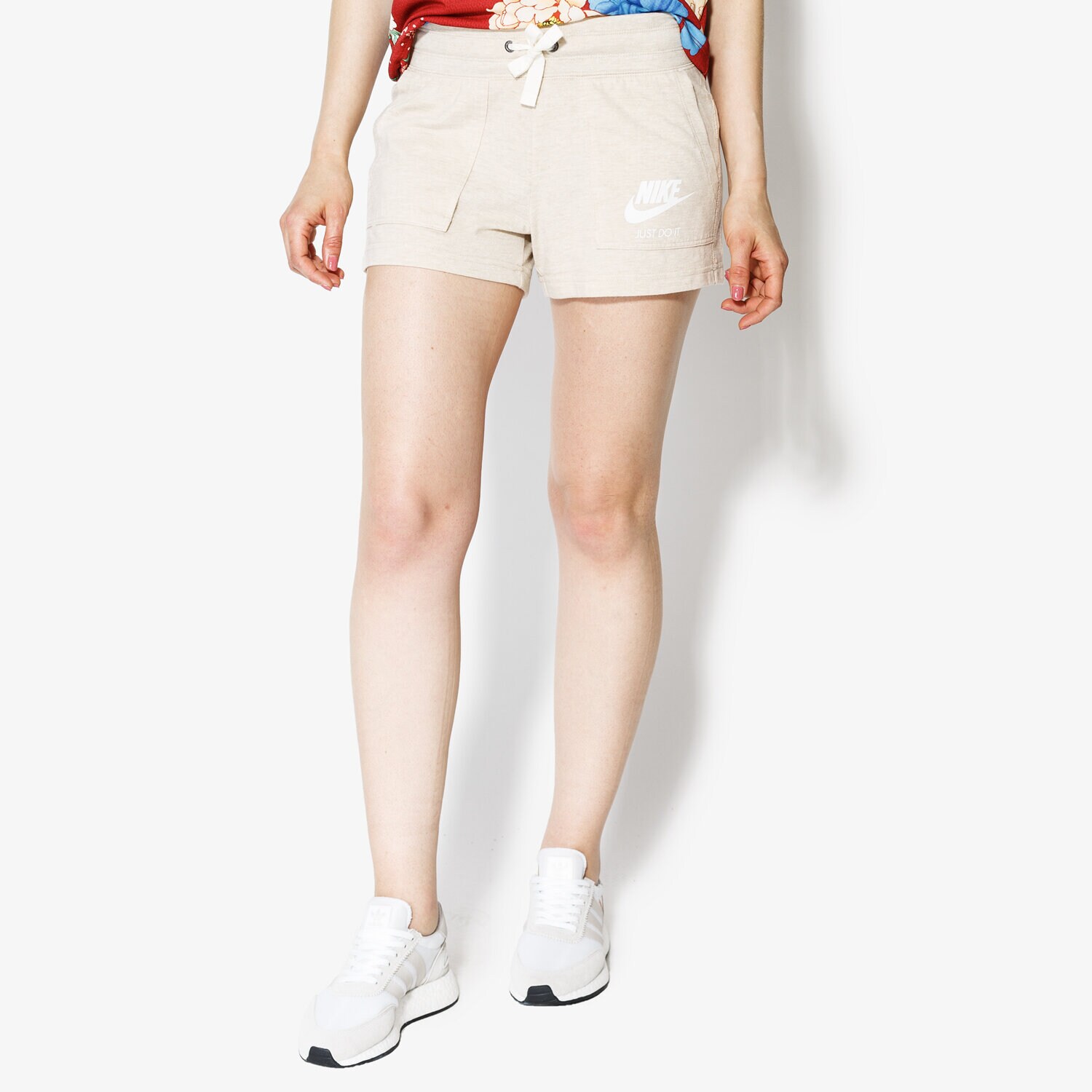 Damen Shorts NIKE W NSW GYM VNTG SHORT 883733140 Beige