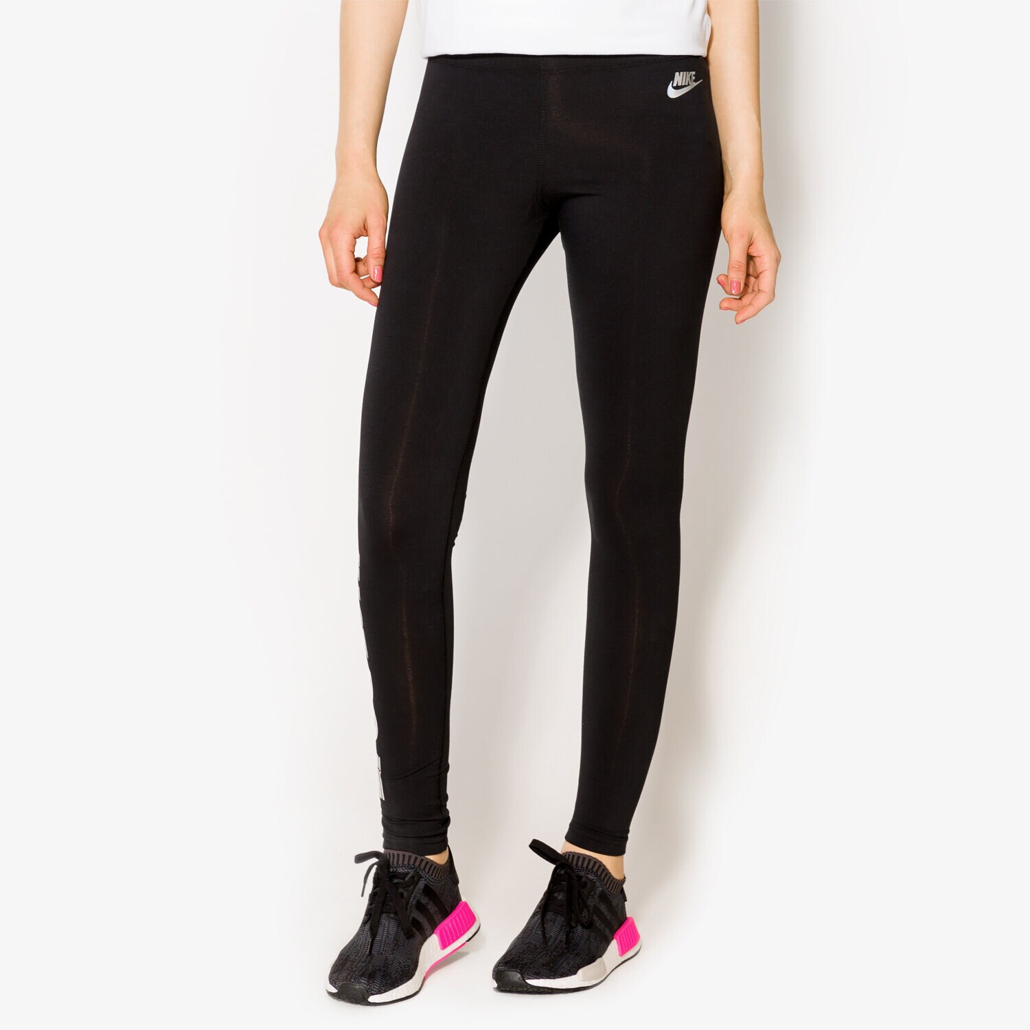 Damen Hosen NIKE LEGGINGS W NSW LGGNG HOLOGRAM 886257010 Schwarz