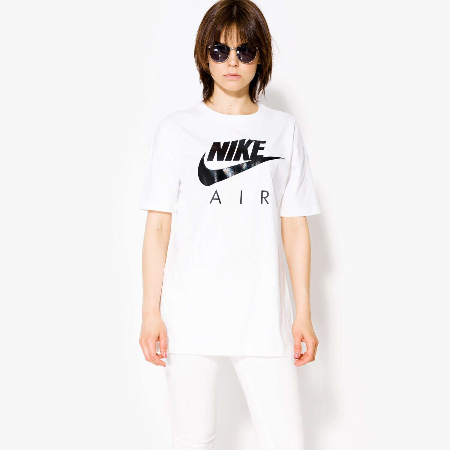 Damen T-Shirt NIKE T-SHIRT SS W NSW TOP SS AIR BF 875576101 Weiß
