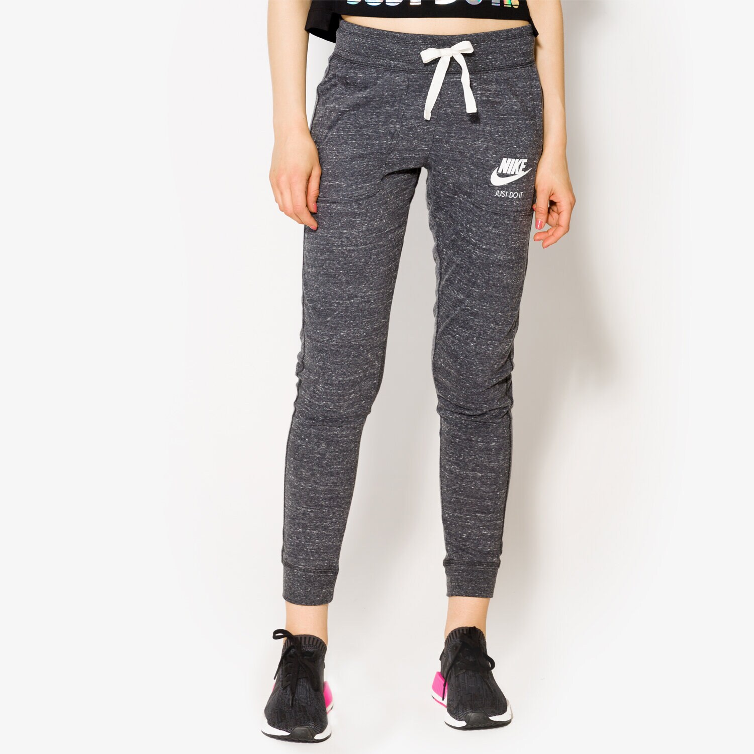Damen Hosen NIKE HOSE W NSW GYM VNTG PANT 883731060 Grau