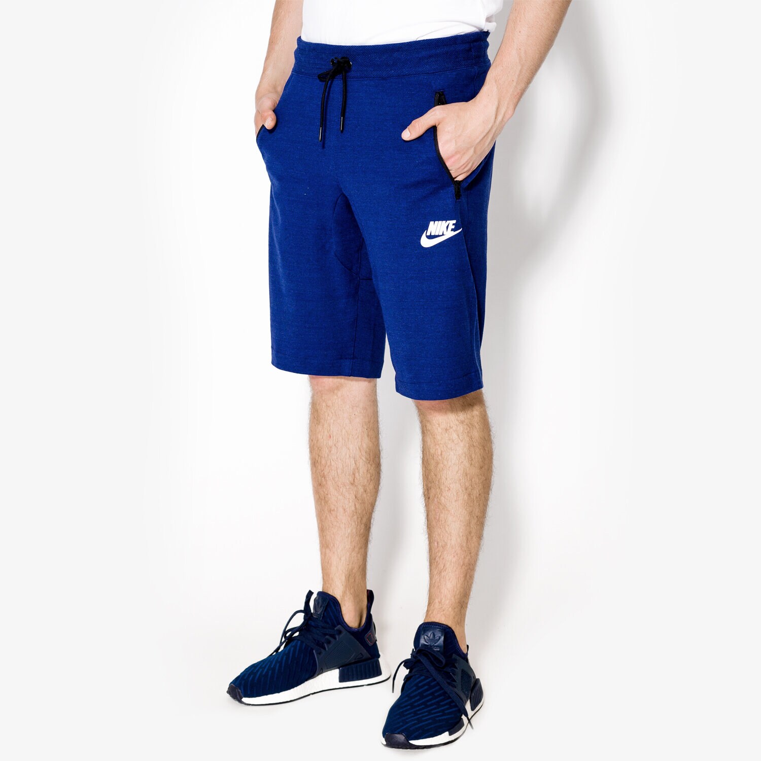 Herren Shorts NIKE SHORTS AV15 SHORT KNIT 837014429 Dunkelblau