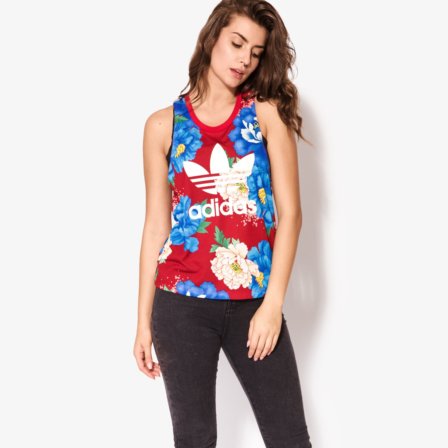 Damen T-Shirt ADIDAS TANK C TANK BJ8413 Multicolor