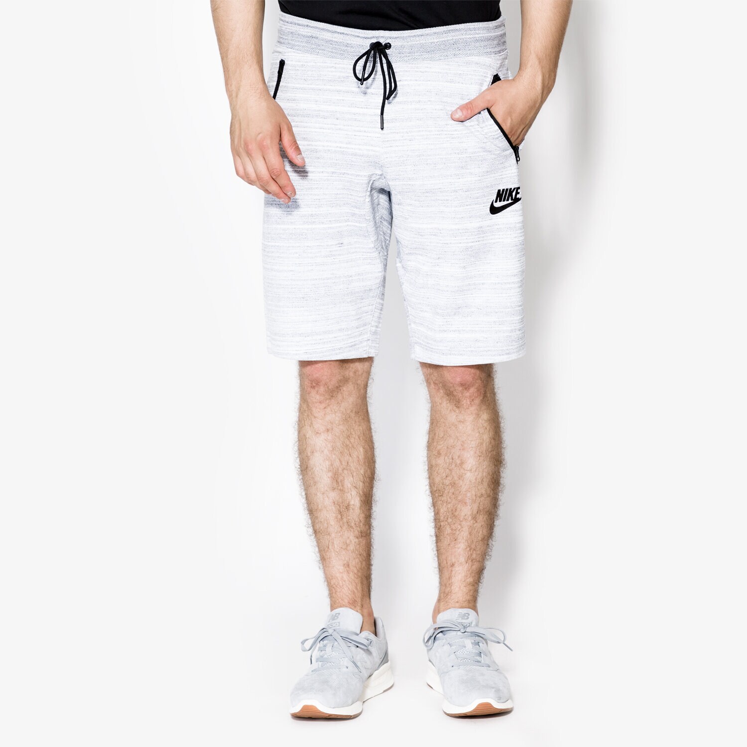 Herren Shorts NIKE SHORTS AV15 SHORT KNIT 837014100 Grau
