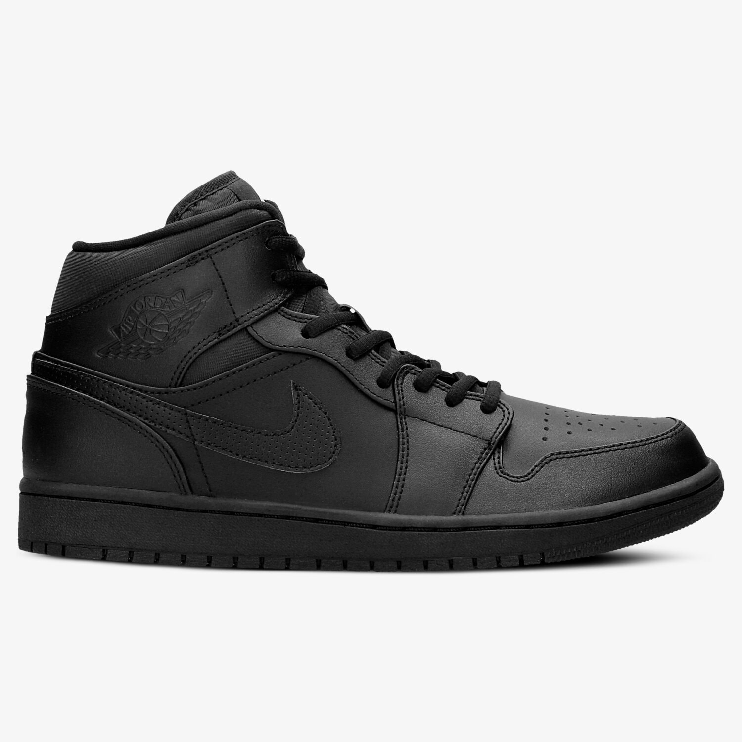 Herren Sneaker JORDAN AIR 1 MID  554724034 Schwarz